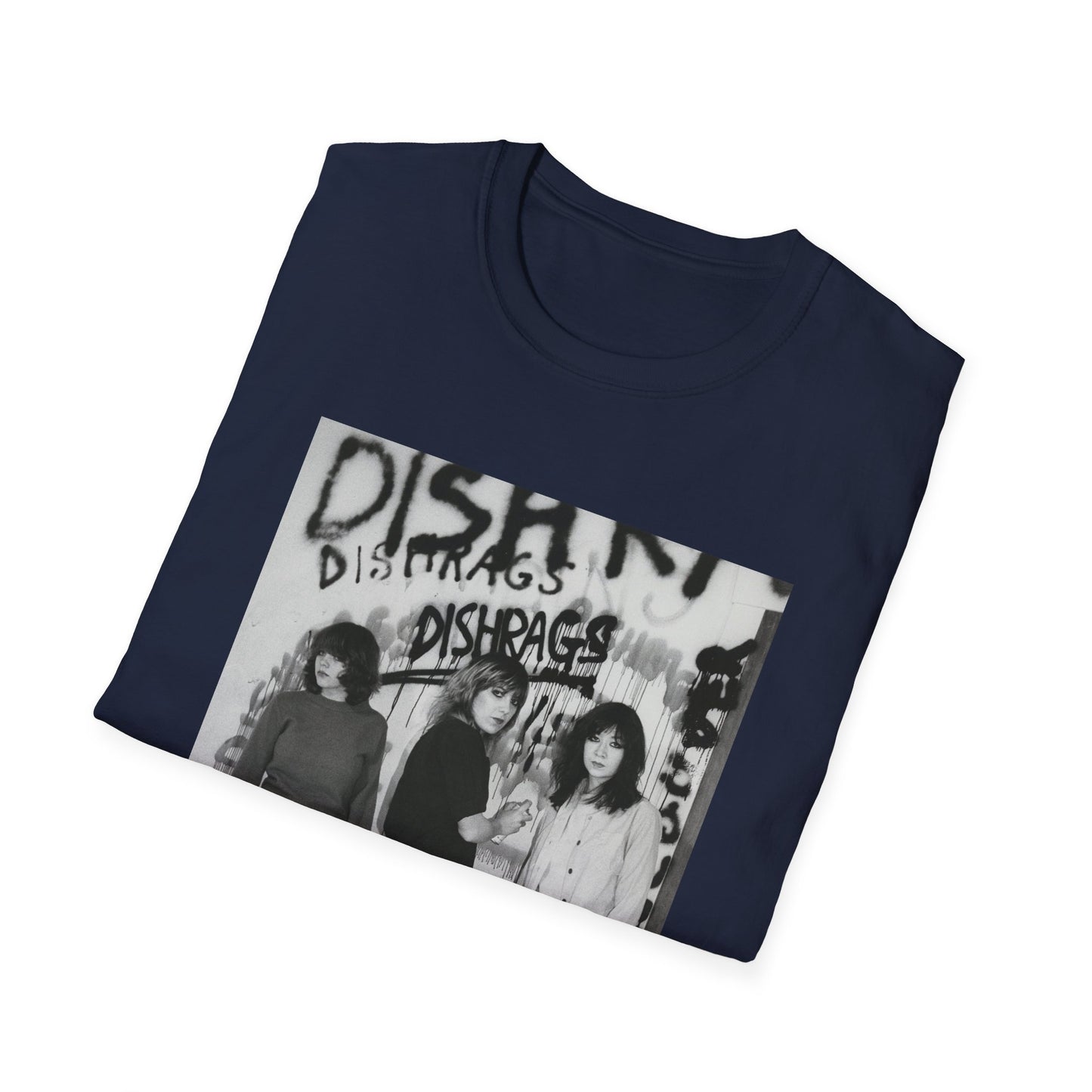 canadian punk band the dishrags photo tshirt