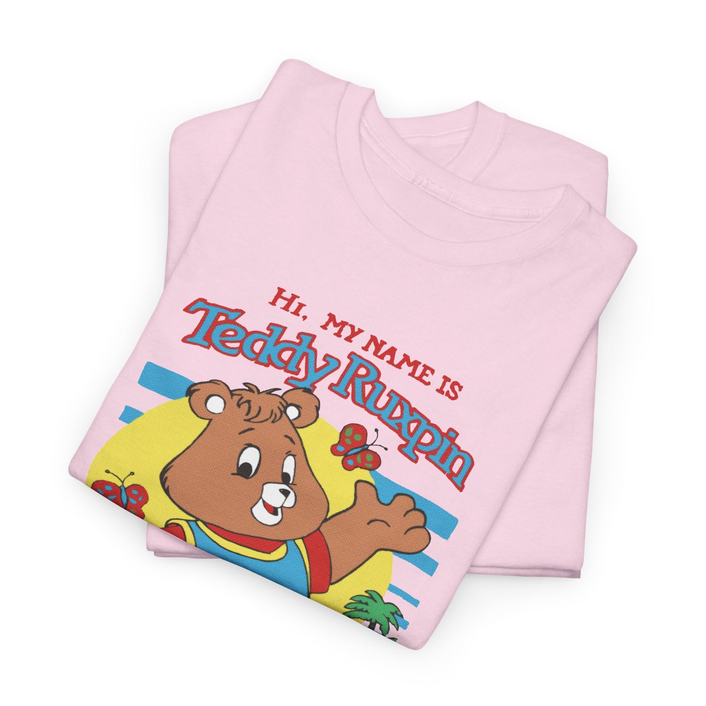 vintage teddy ruxpin beach towel reproduction tshirt