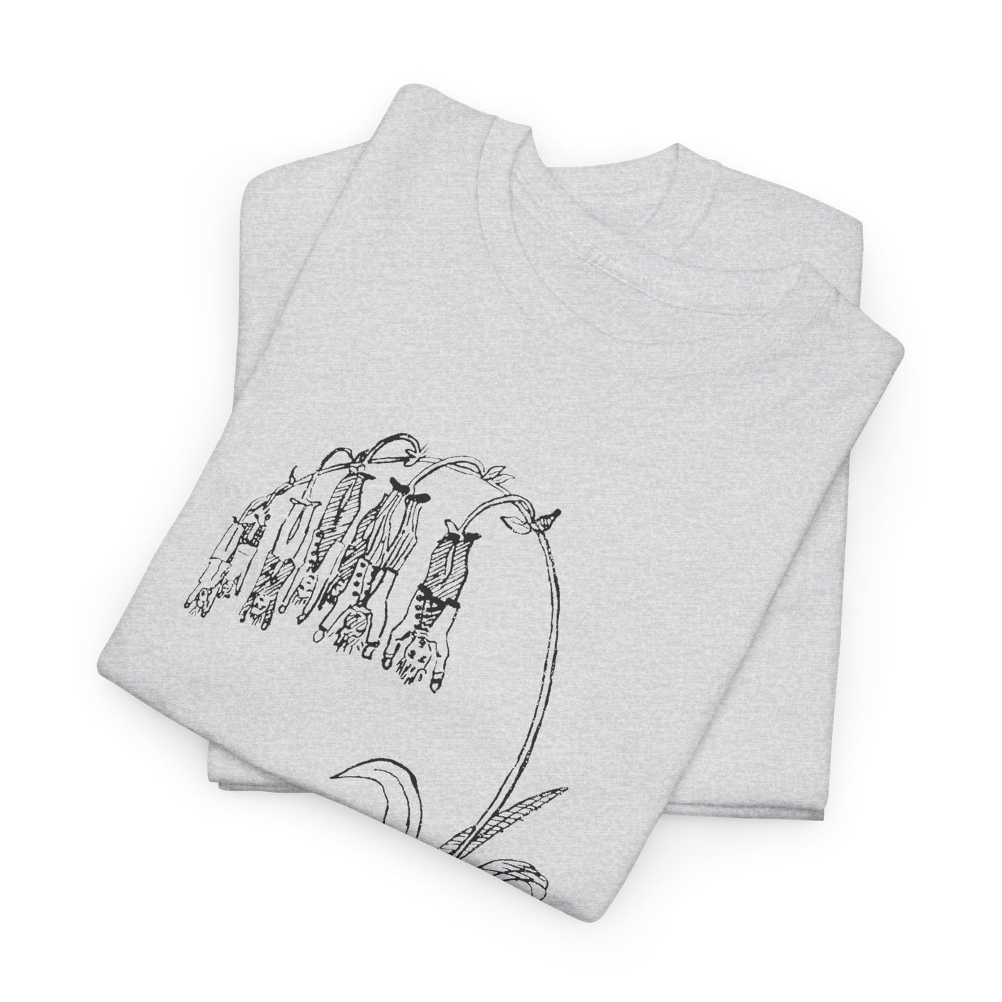 1887 edward lear nonsense botany many peeplia upsidownnia tshirt
