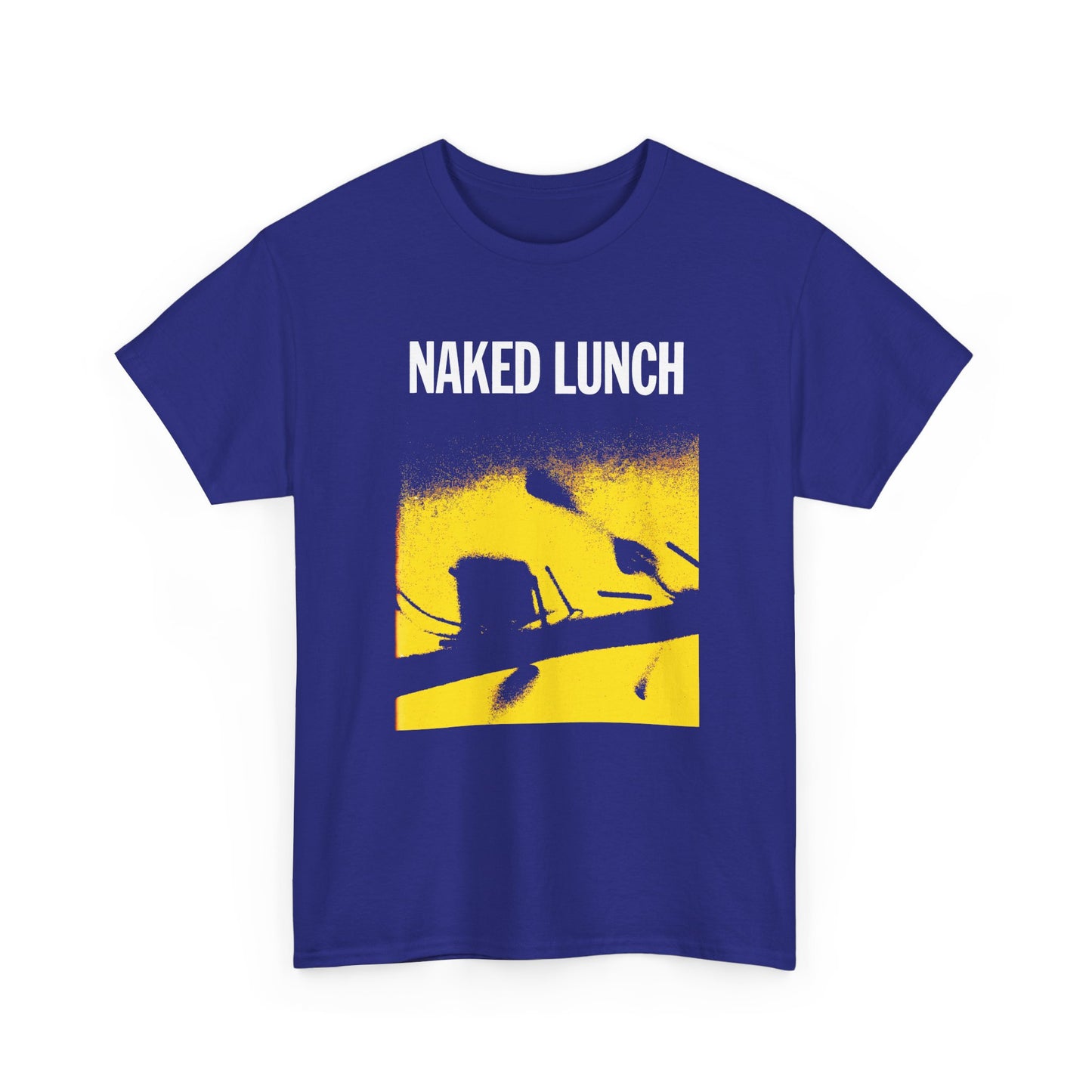 1959 naked lunch by william s burroughs book cover tshirt