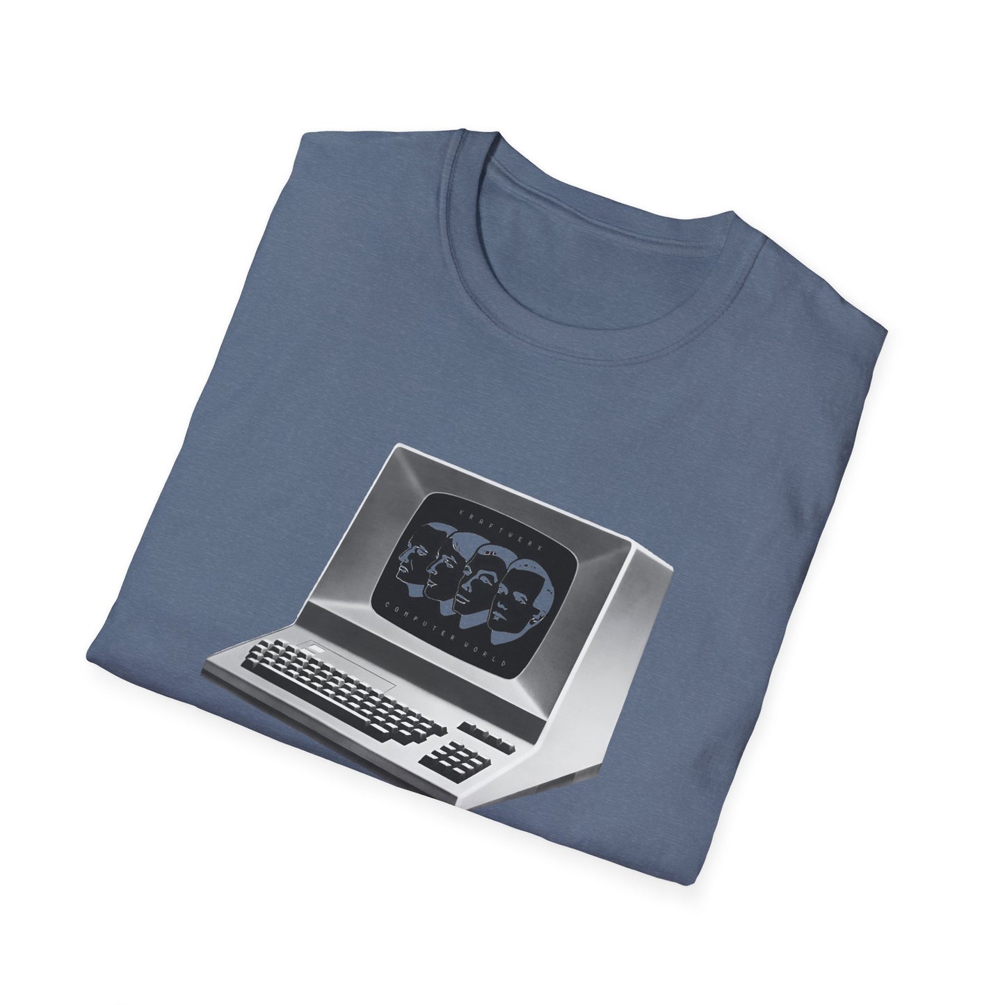 kraftwerk 1981 computer world album custom colour tshirt