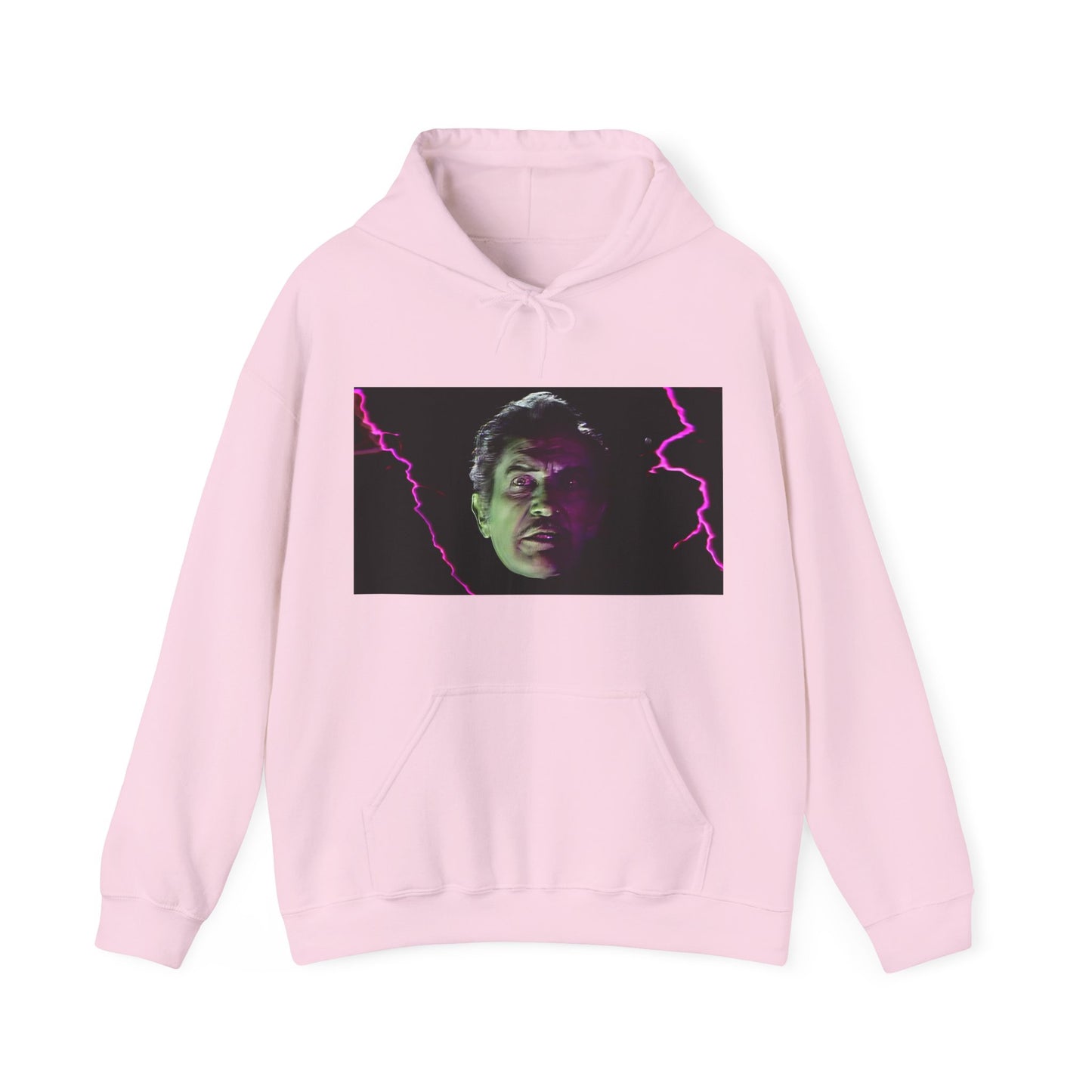 the hilarious house of frightenstein vincent price opening monologue on a unisex heavy blend hooded sweatshirt