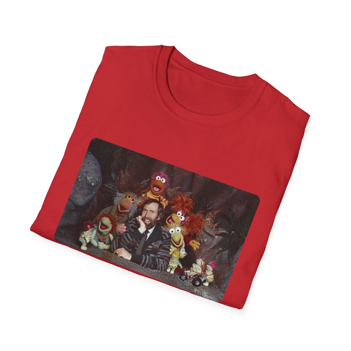 jim henson and the fraggles photo tshirt