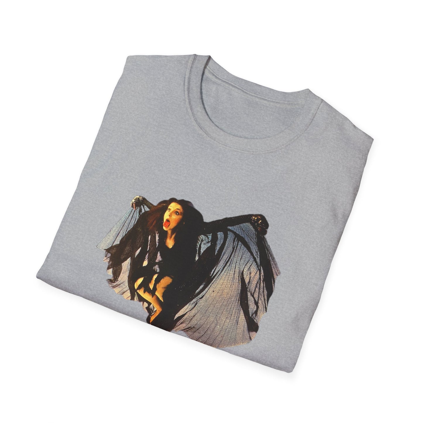 kate bush as a bat on never for ever tshirt