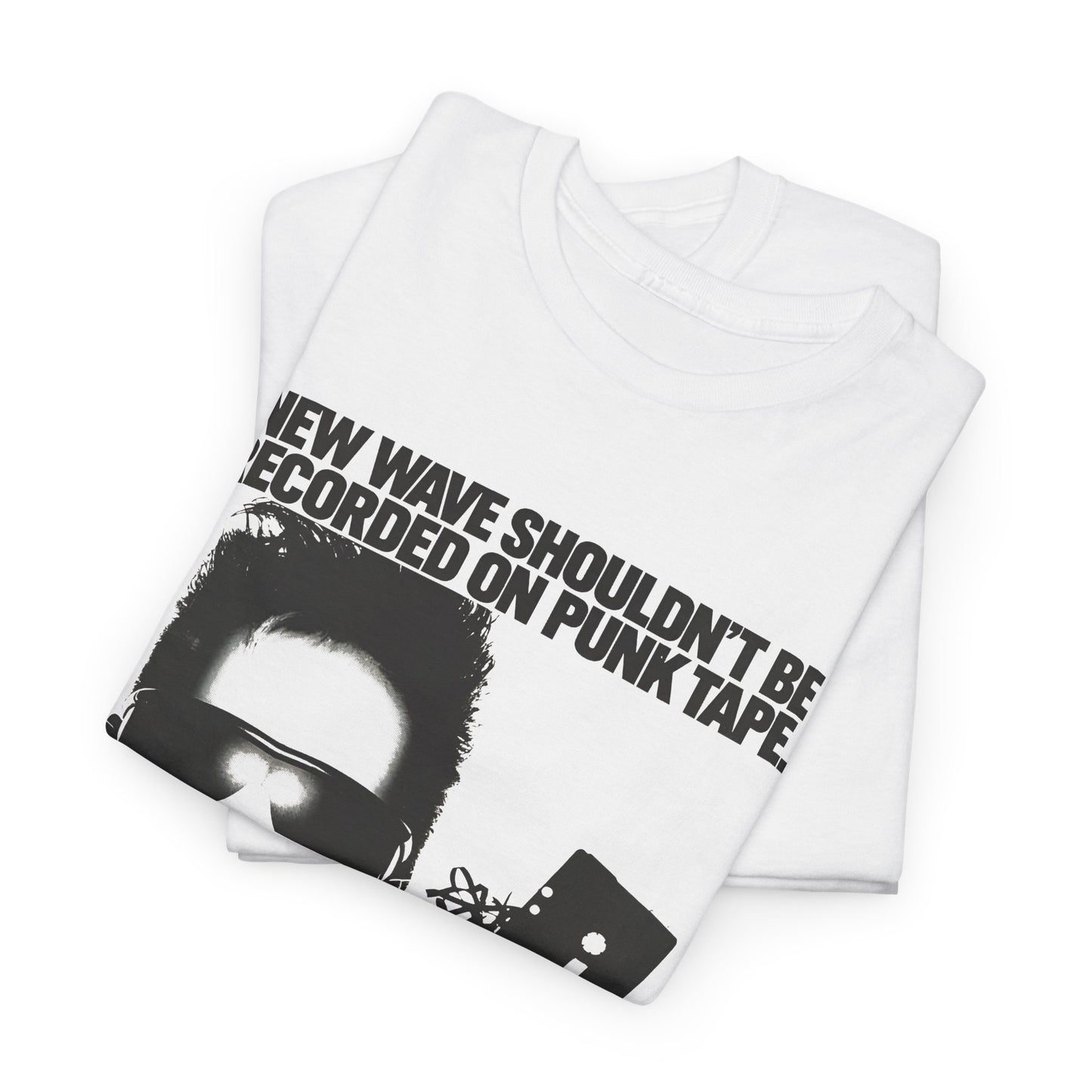 1983 maxell cassette tape new wave punk advertisement tshirt