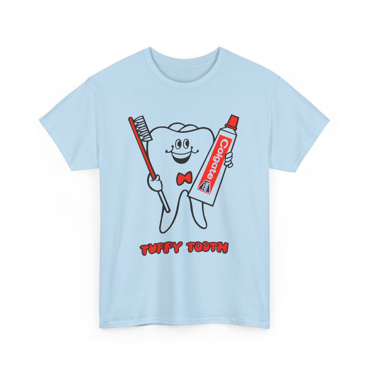 1969 tuffy tooth dental hygiene for children ad tshirt