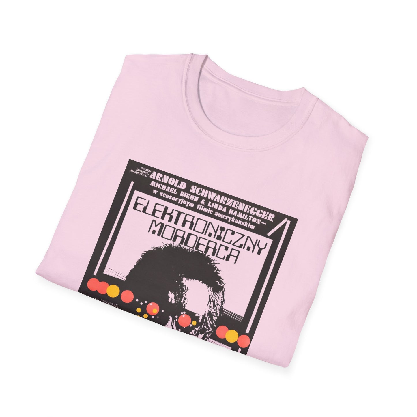 1987 terminator vintage polish movie poster tshirt