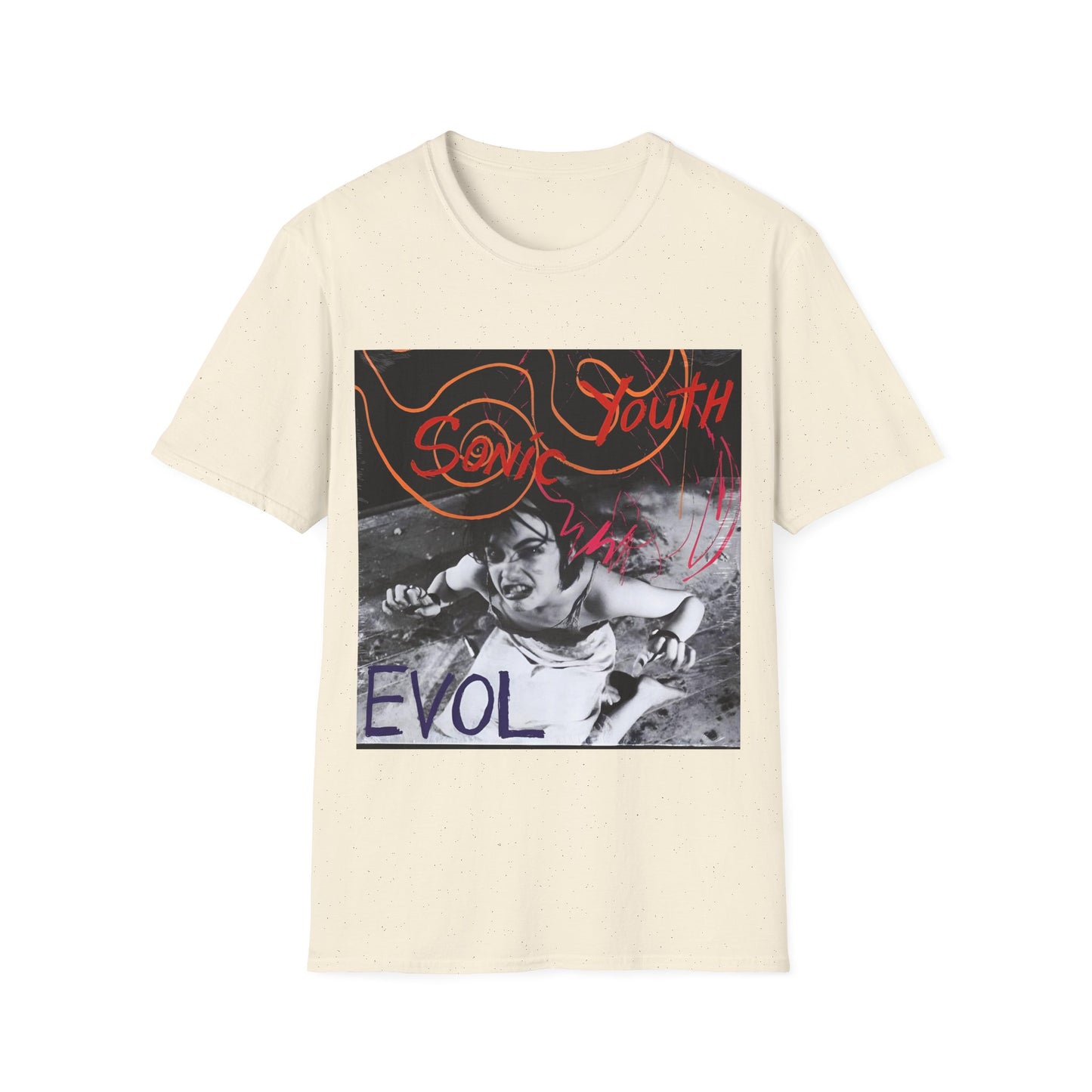 sonic youth 1986 evol album tshirt