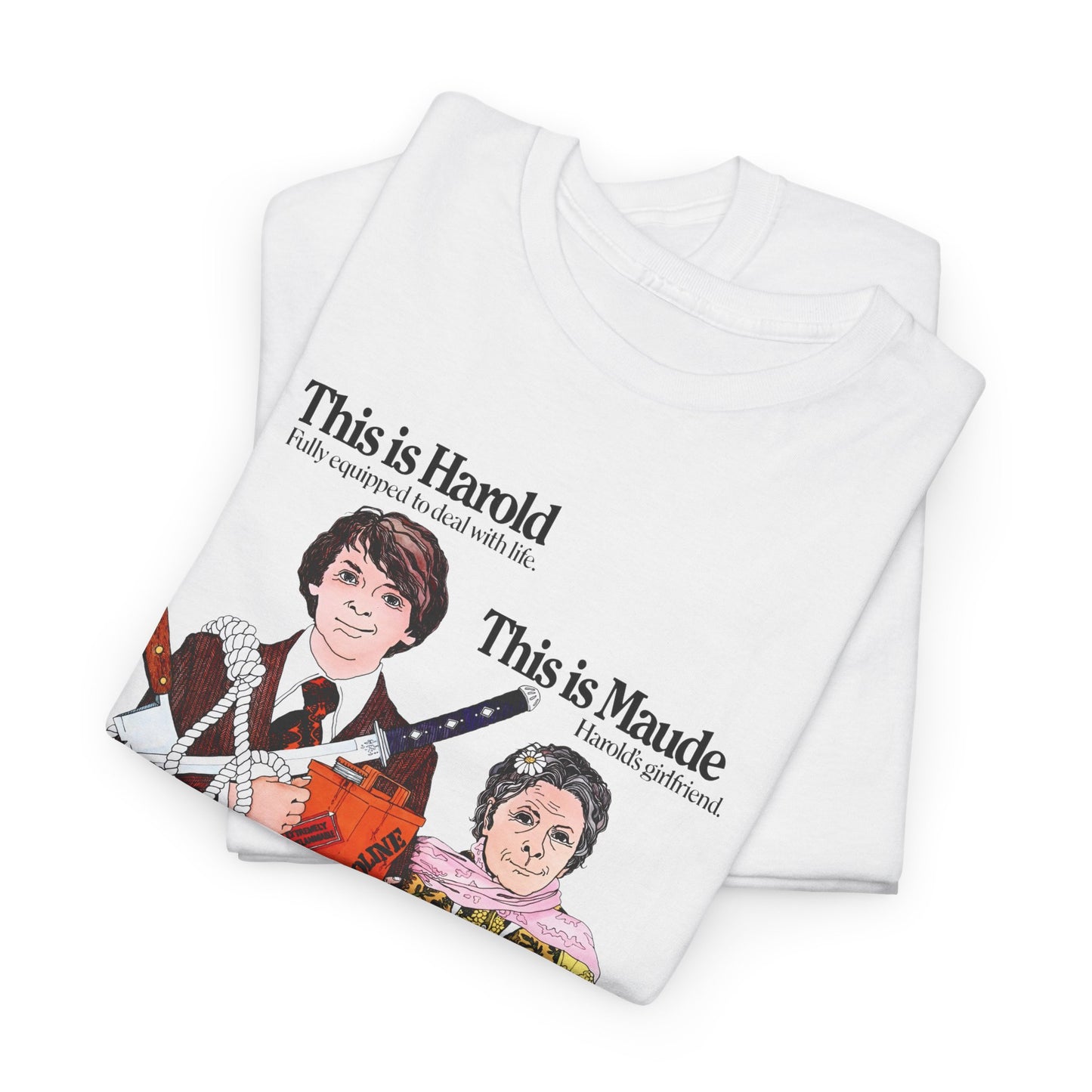 harold and maude 1971 belgian movie poster reproduction tshirt