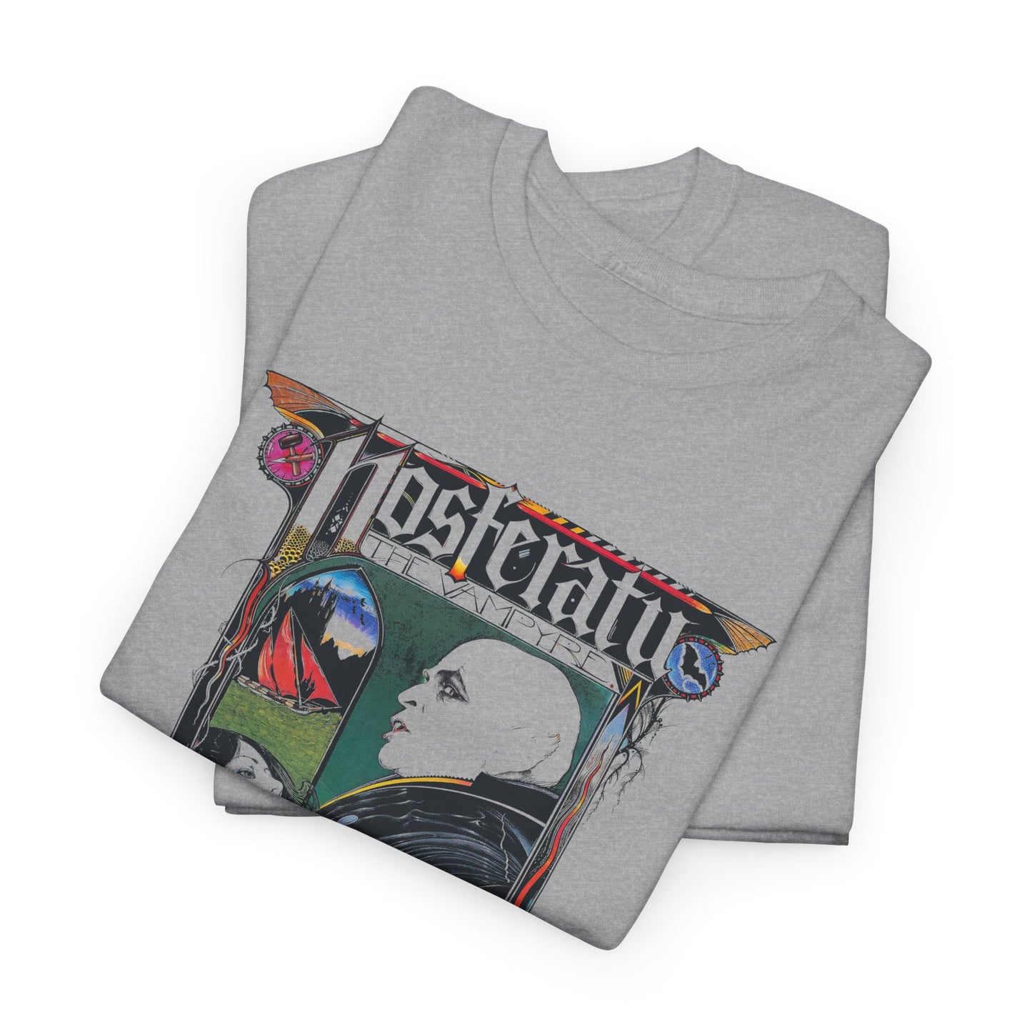 nosferatu 1979 movie poster reproduction tshirt
