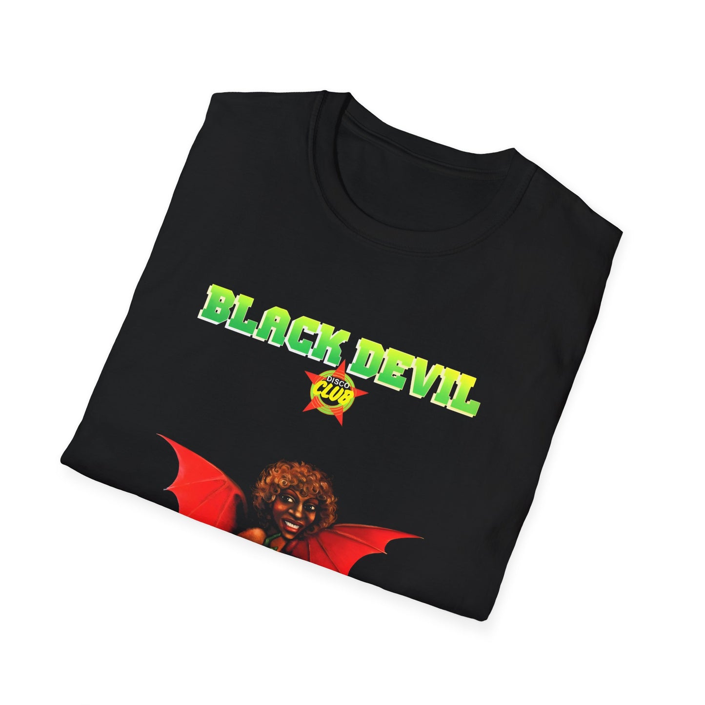 1978 black devil disco club cult classic ep album cover tshirt