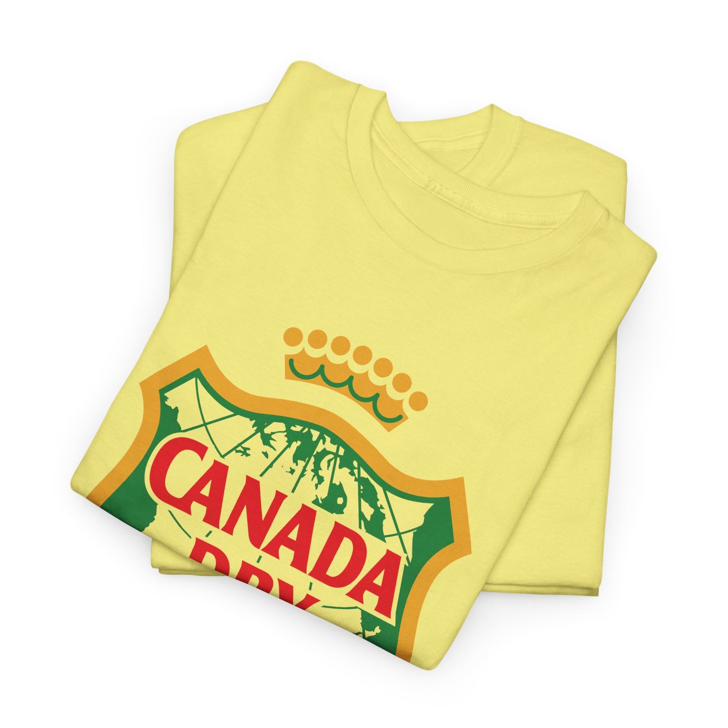 1958 - 1990 logo for canada dry ginger ale tshirt