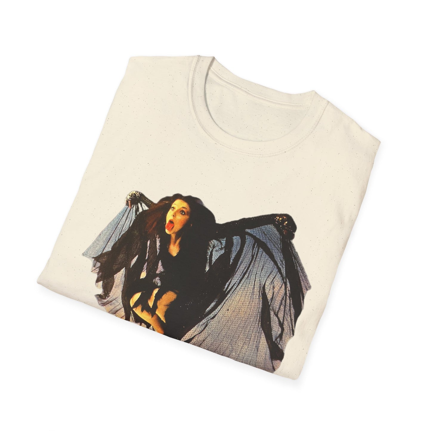 kate bush as a bat on never for ever tshirt