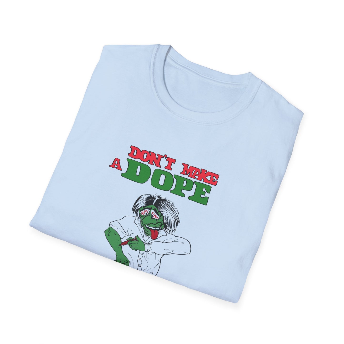 1960s anti drug poster don't make a dope of yourself by smartset smarteen s.o.s tshirt