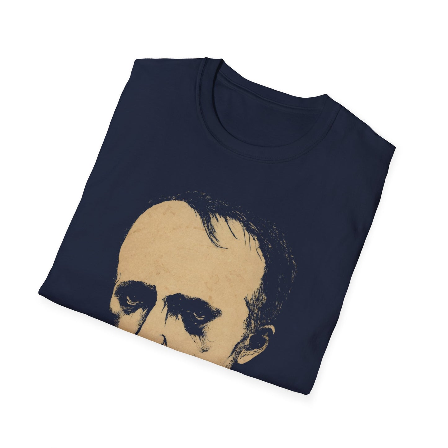 baudelaire's head tshirt