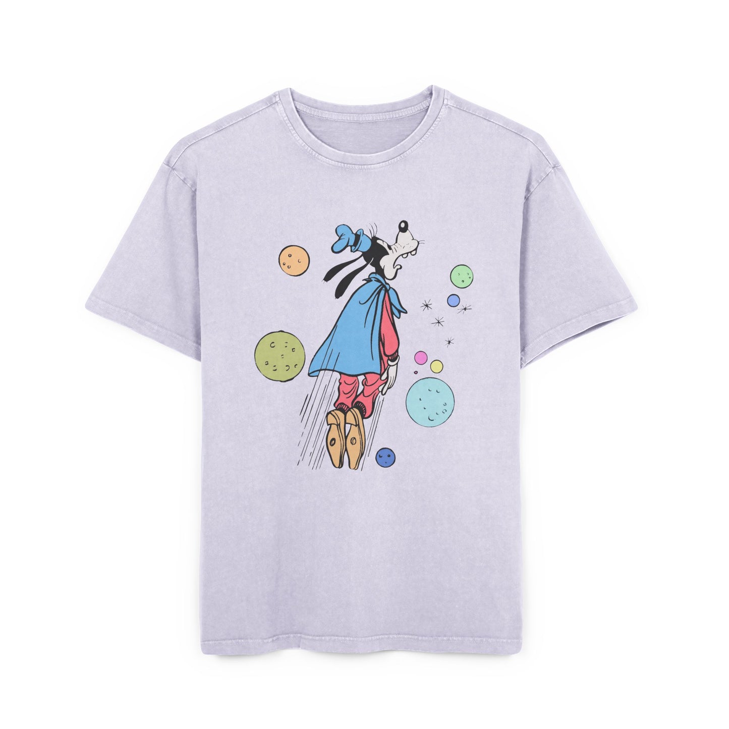 super goof comic book acid washed oversized tshirt