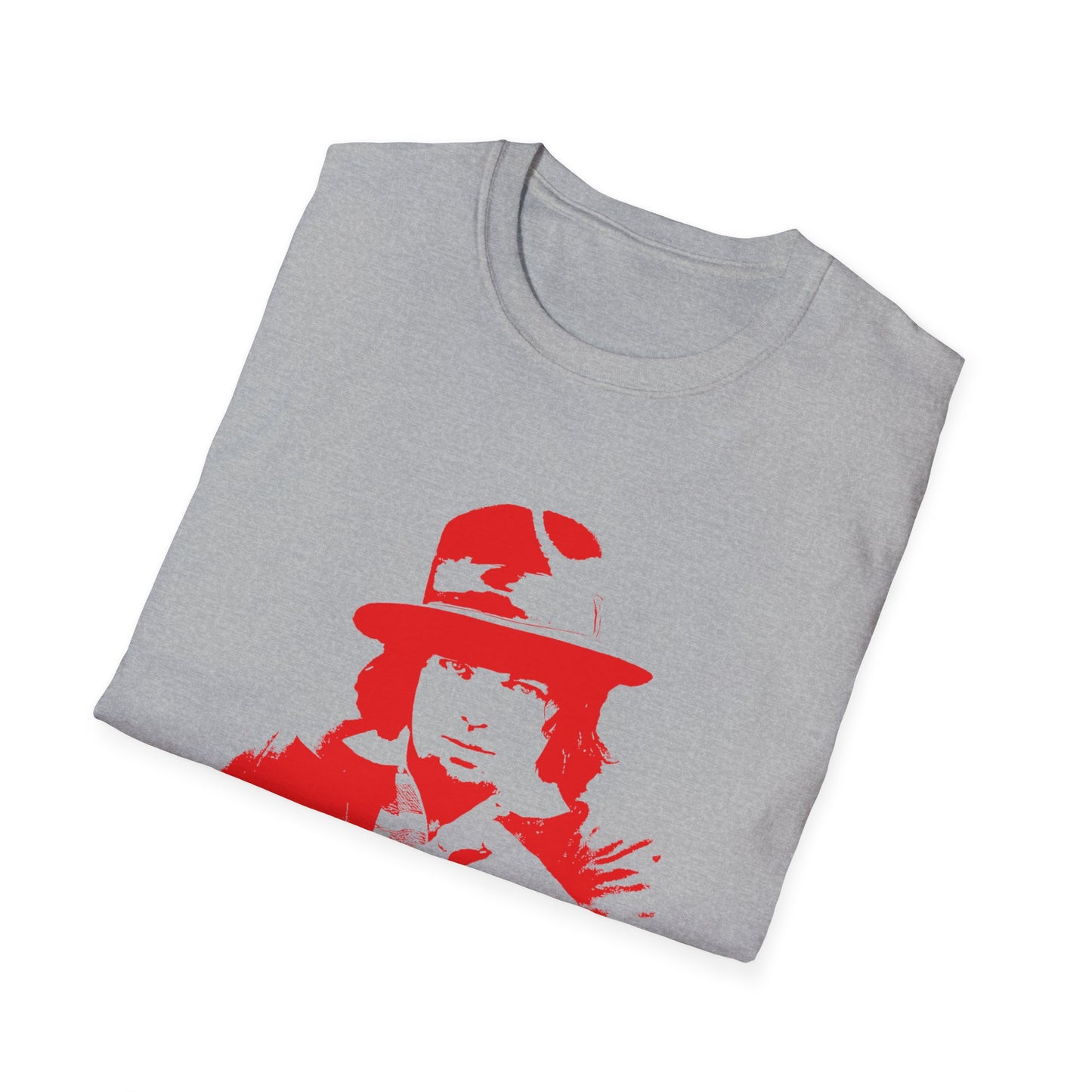 captain beefheart without the trout mask red stencil tshirt