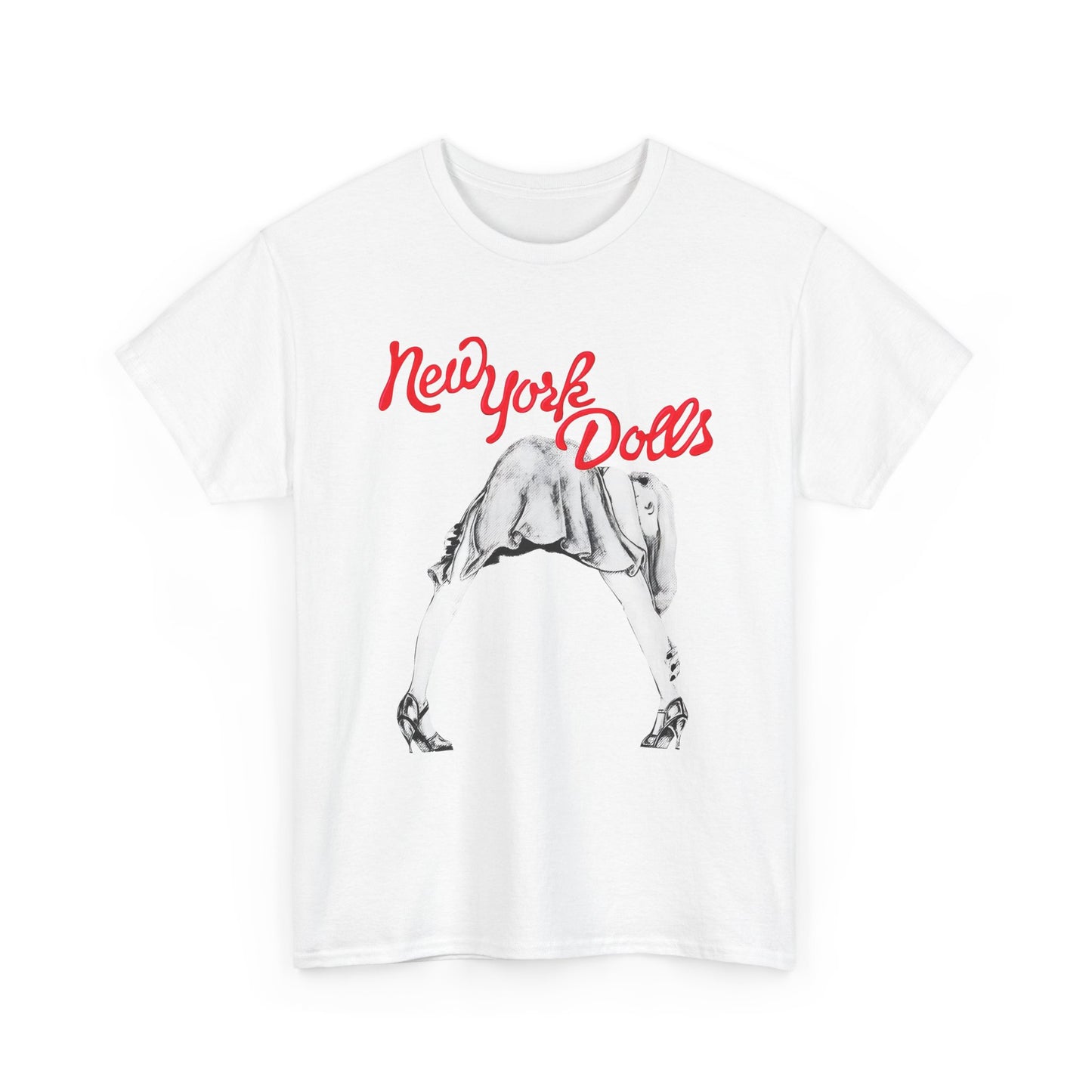 vintage new york dolls reproduction tshirt