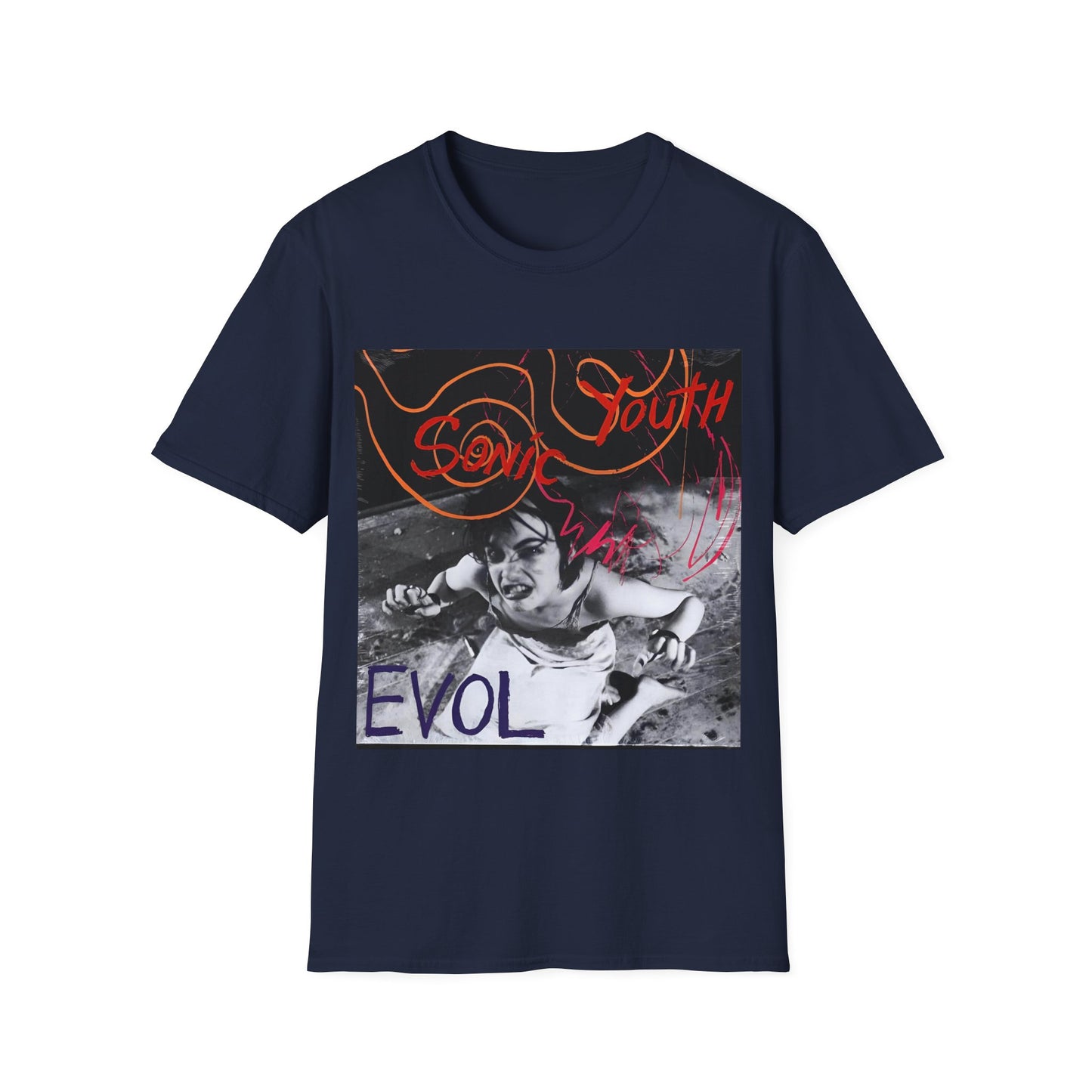 sonic youth 1986 evol album tshirt