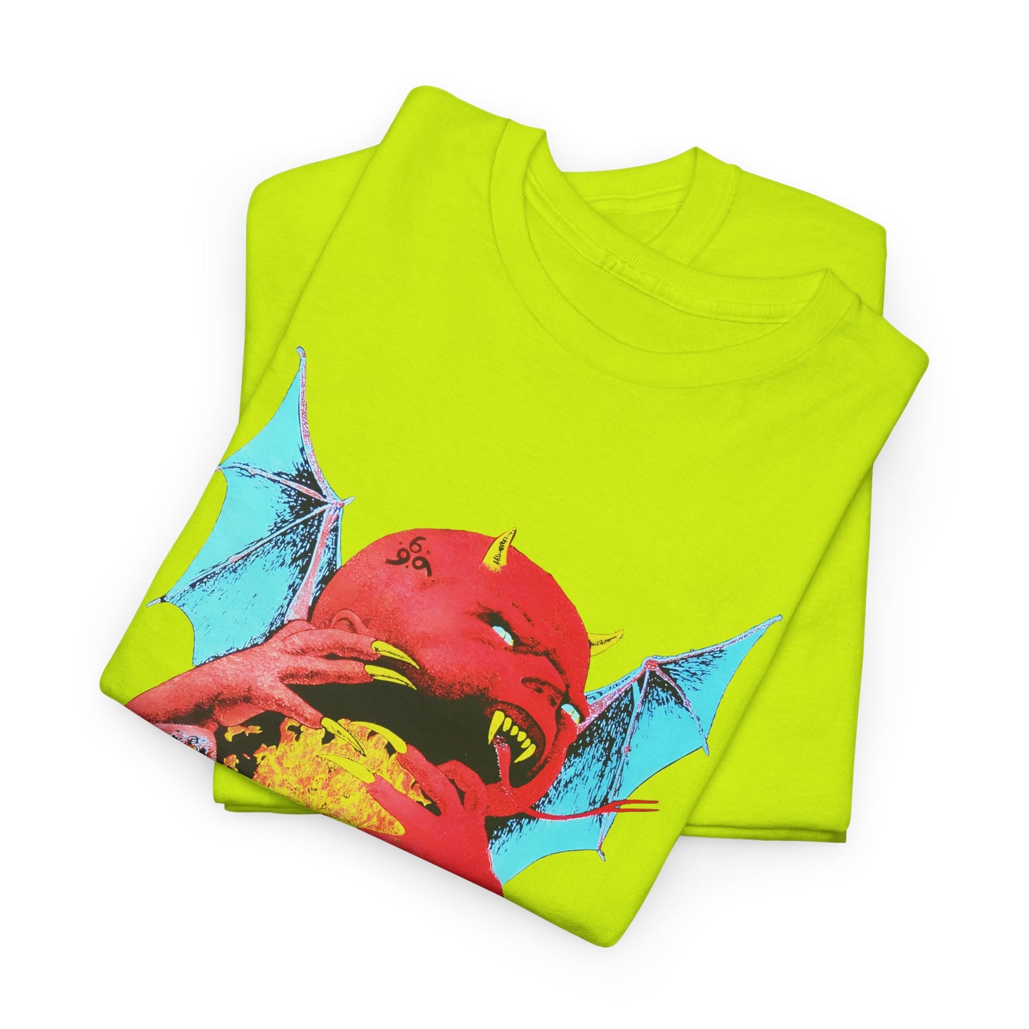 original demon child used for born again album cover reproduction tshirt
