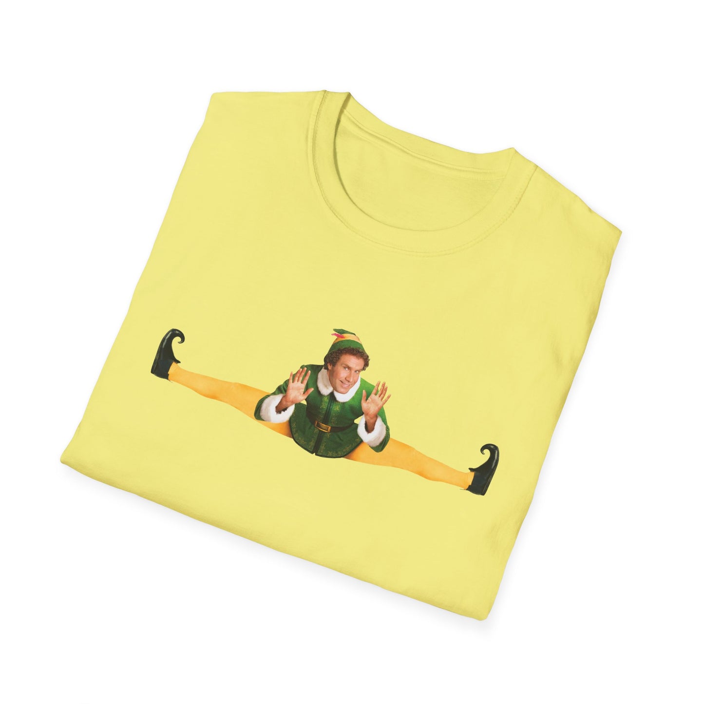 elf 2003 will ferrell doing the splits christmas tshirt