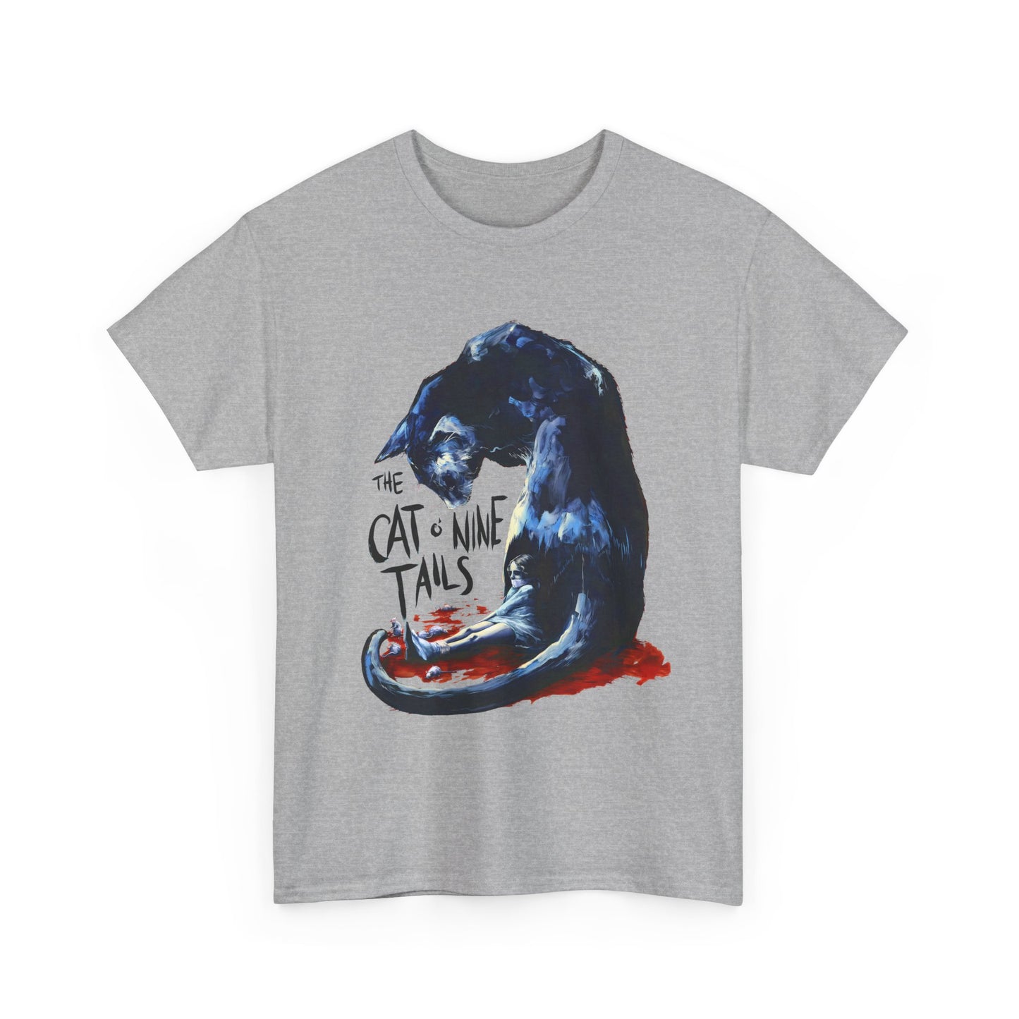 1971 the cat o nine tails special edition movie poster tshirt