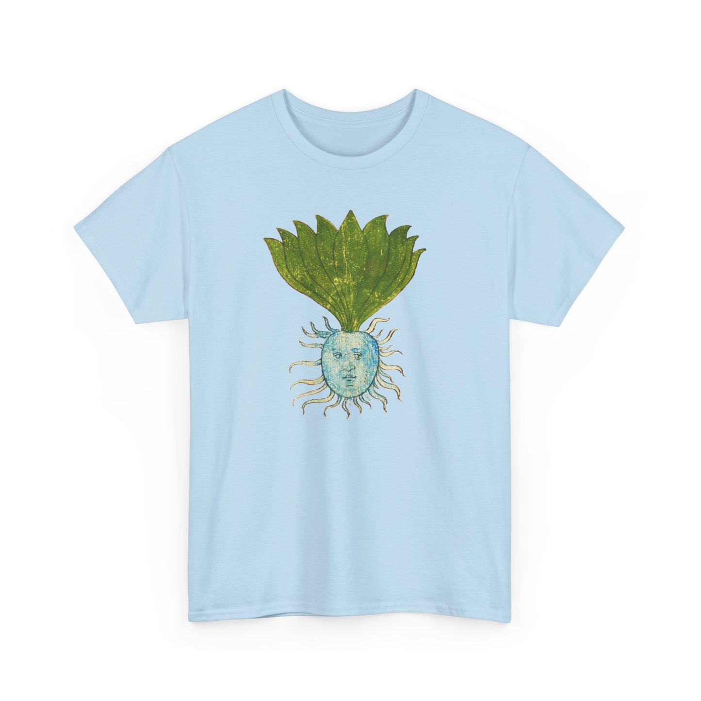 15th century manuscript untitled herbal illustration tshirt