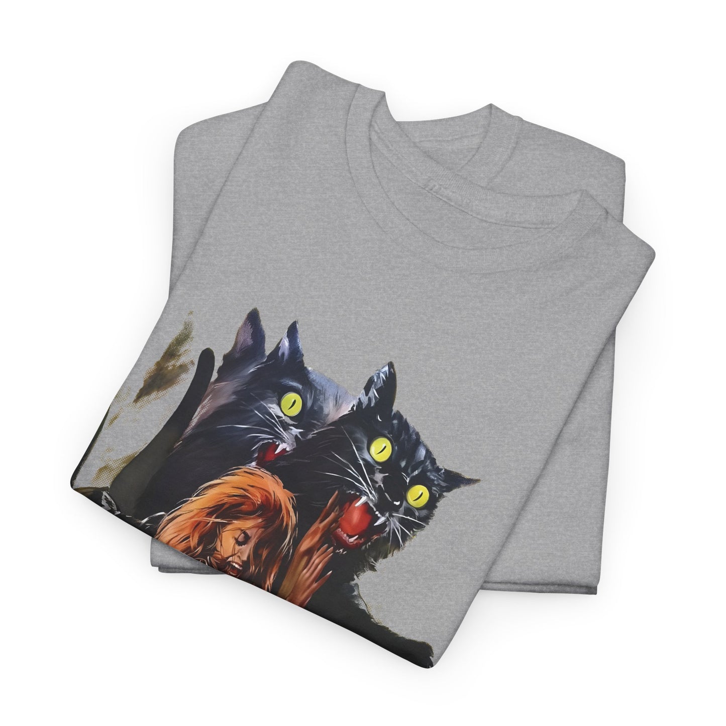 1969 eye of the cat movie poster custom edit tshirt