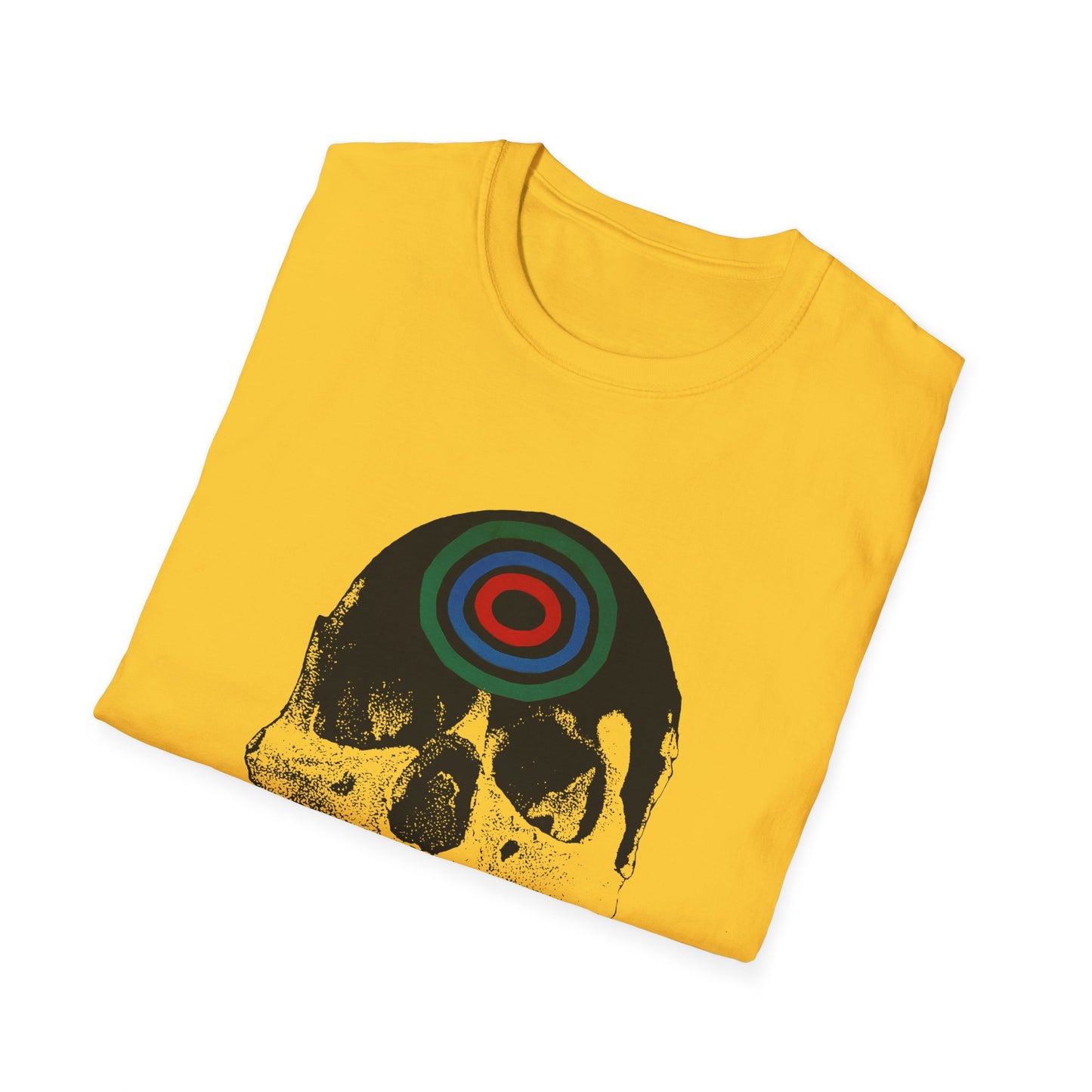 polish movie poster for alfred hitchcock's vertigo with memento mori alternate design tshirt