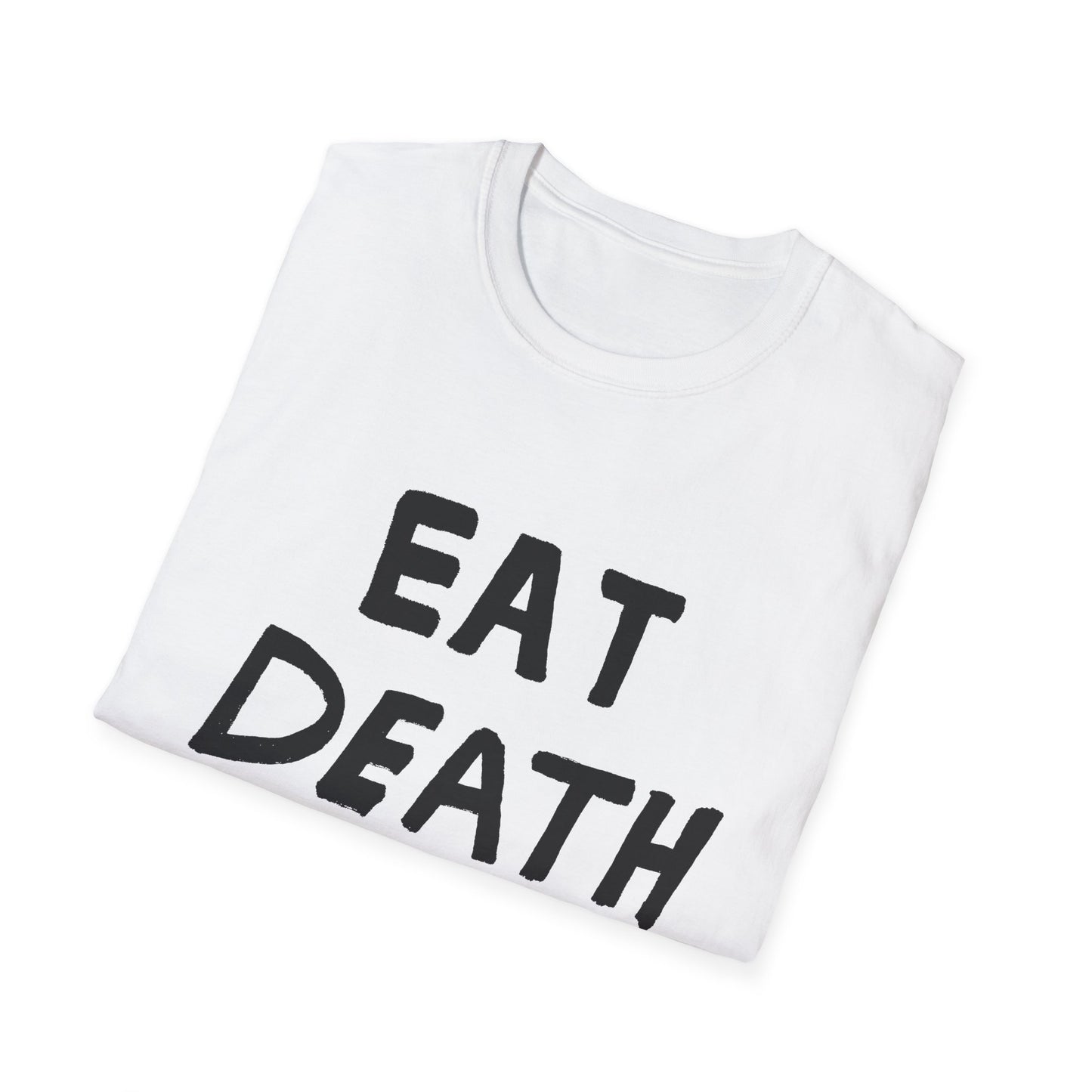 eat death hand drawn tshirt