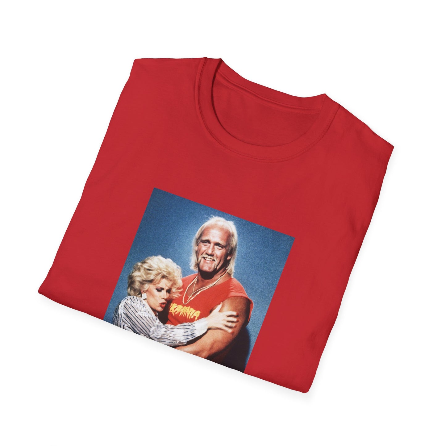 hulk hogan and joan rivers photo tshirt