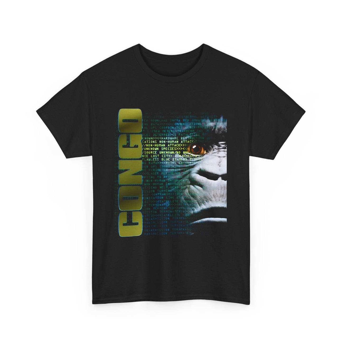 1995 congo movie poster tshirt