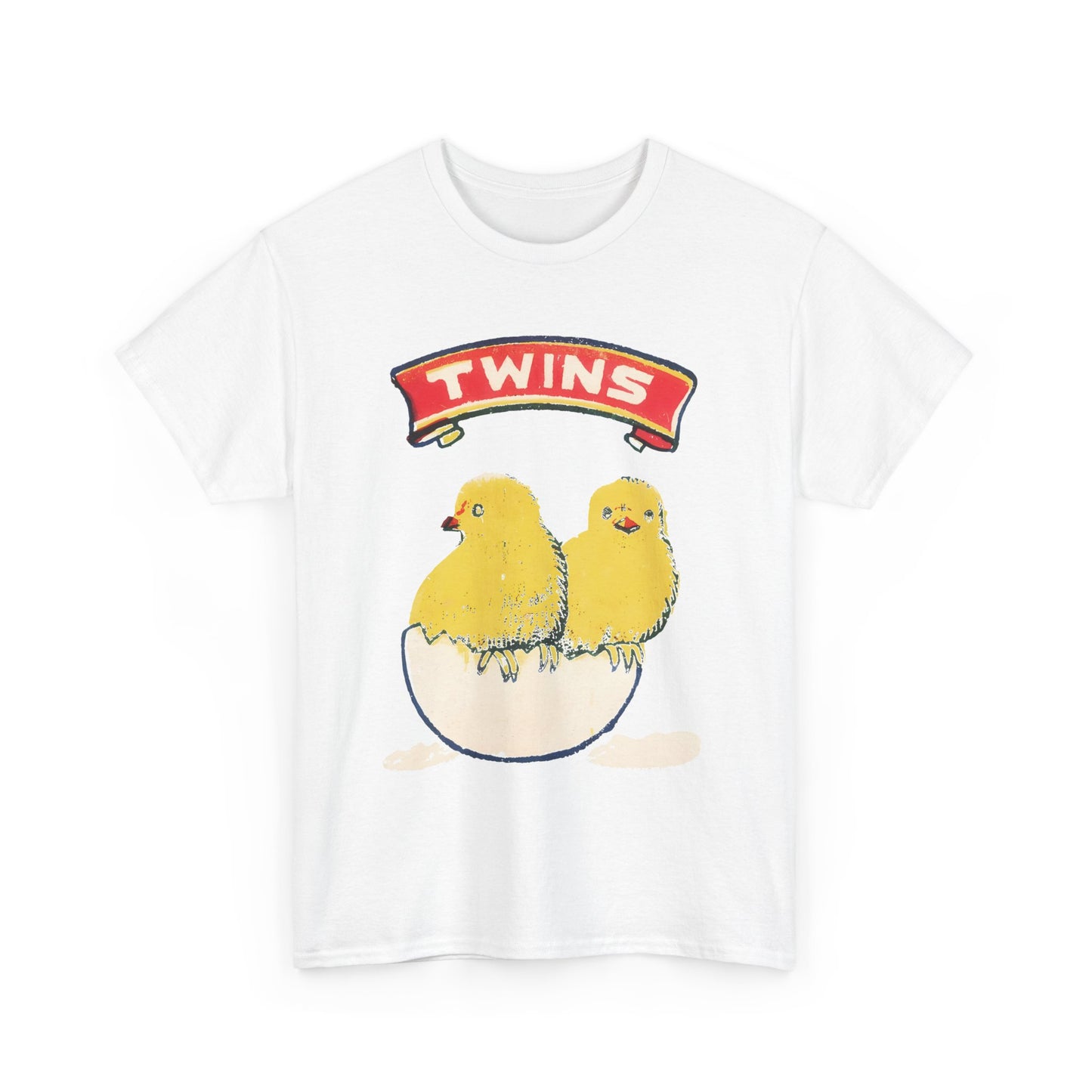 india vintage twins matchbox chicks reproduction tshirt