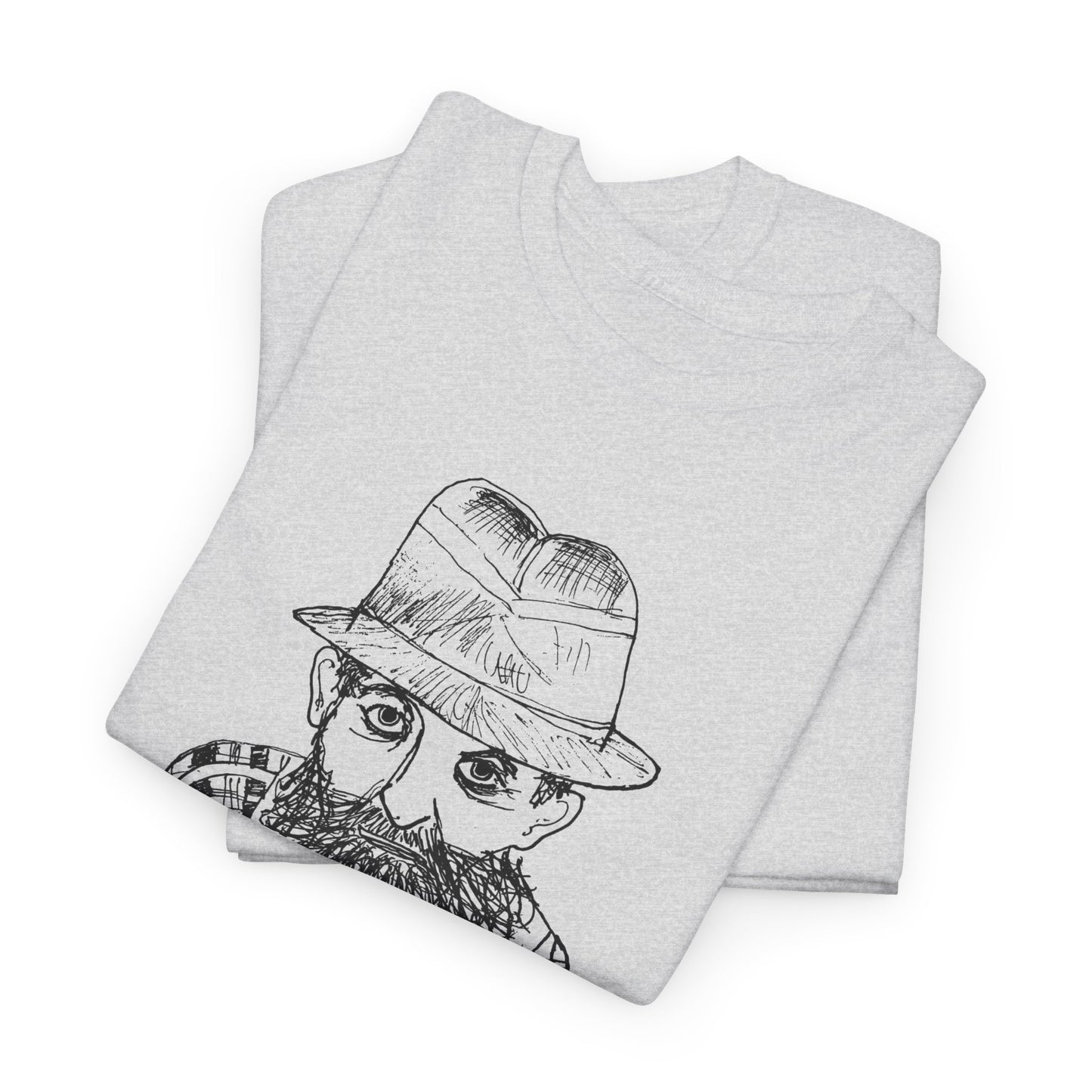 original drawing popcorn sutton fan art no letters tshirt