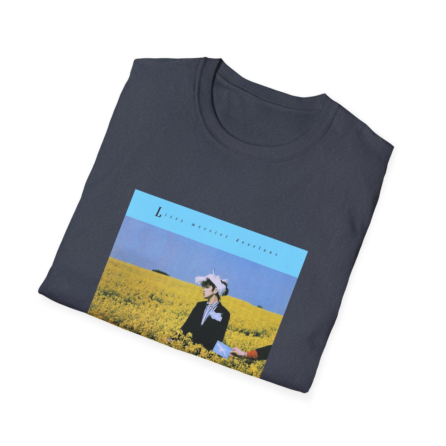 lizzy mercier descloux 1988 suspense album cover tshirt