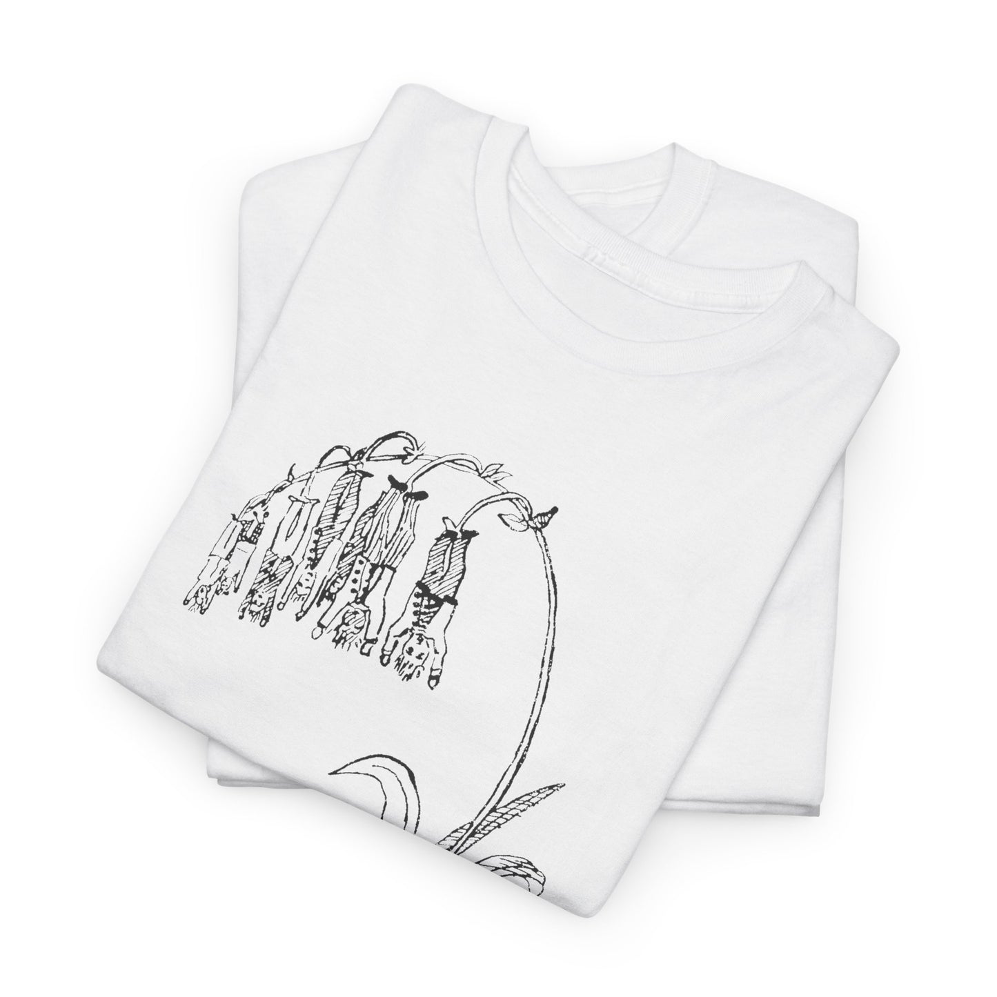 1887 edward lear nonsense botany many peeplia upsidownnia tshirt