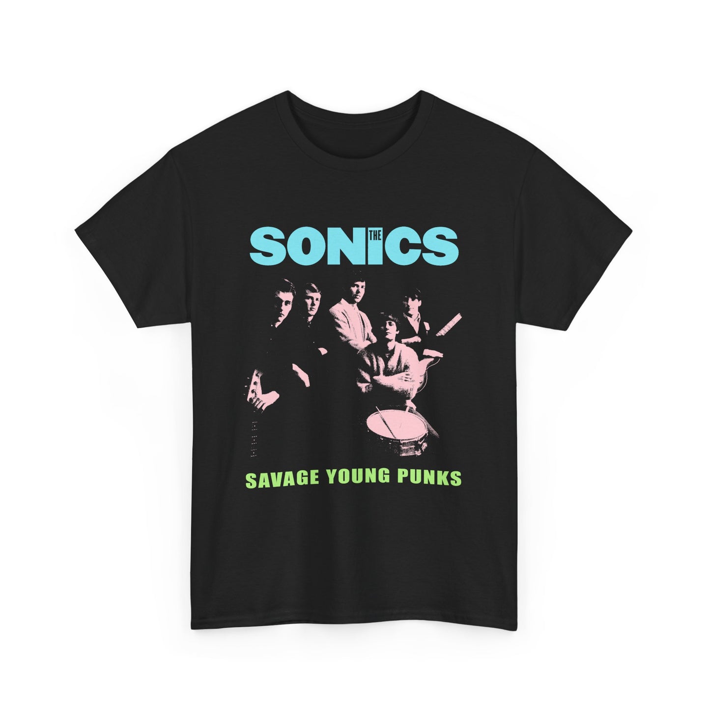 the savage young sonics fan art tshirt