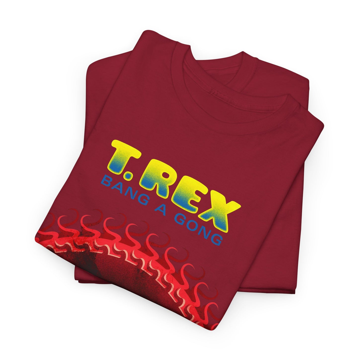 t. rex get it on (bang a gong) reproduction tshirt