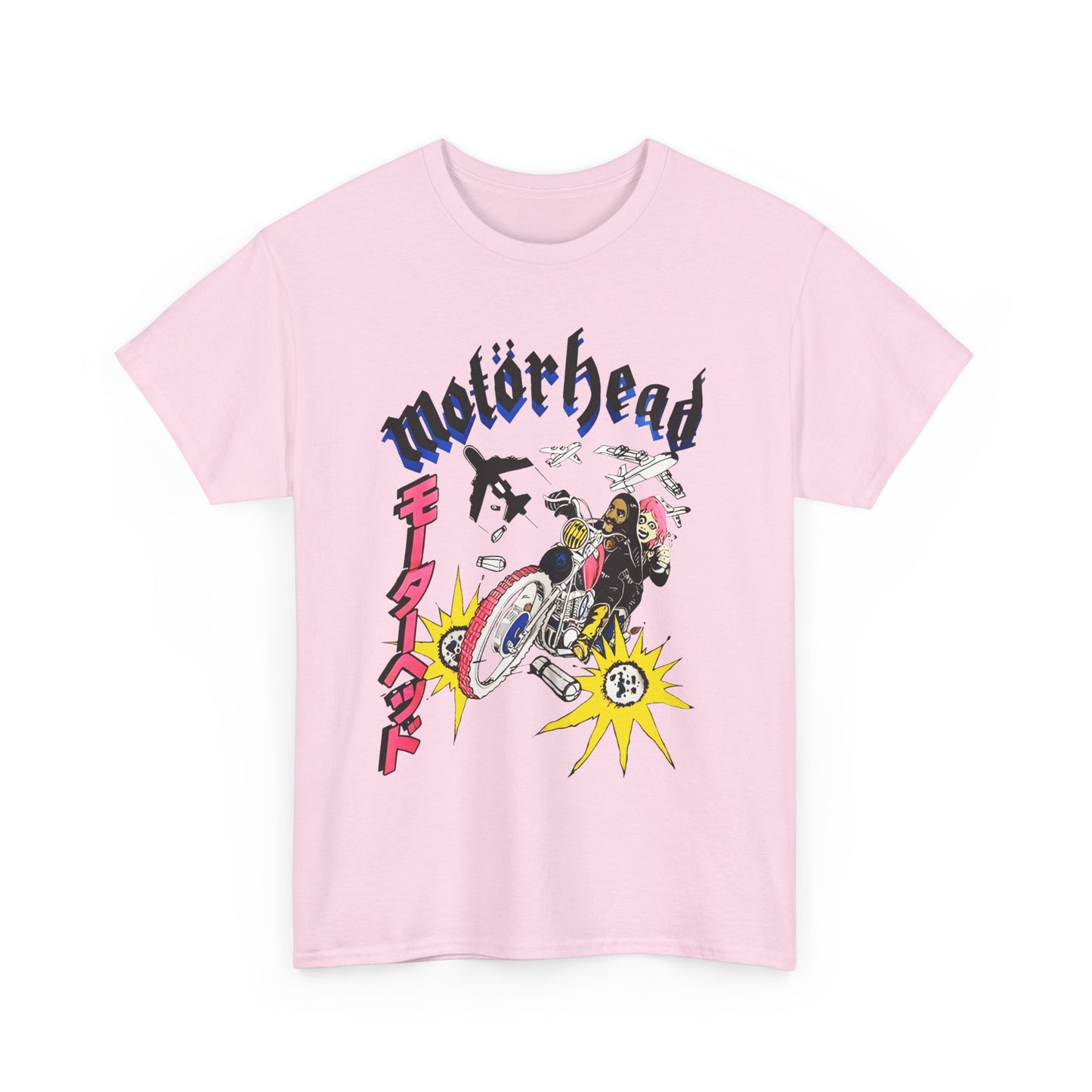 1990s rare motorhead japanese tour poster reproduction tshirt