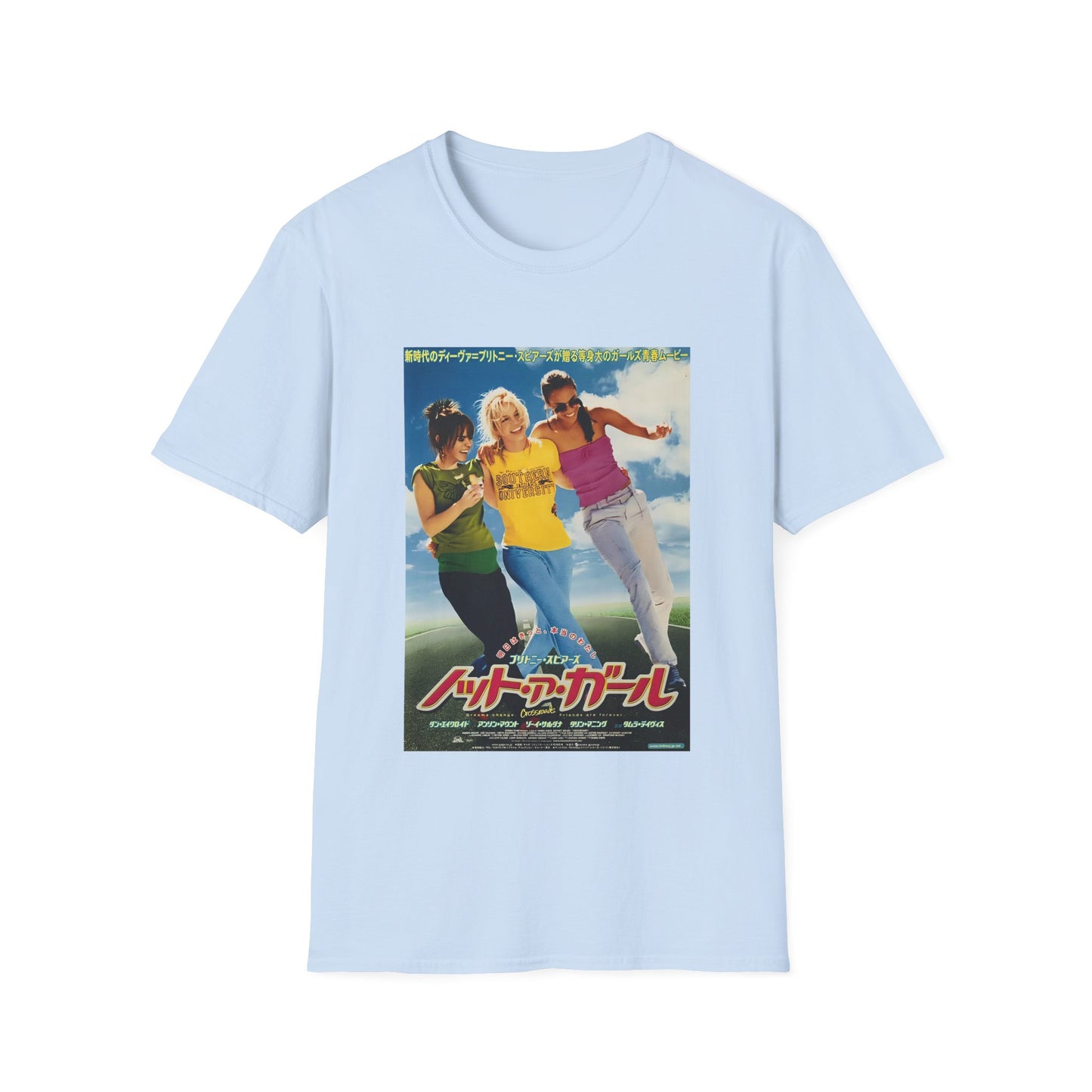 2002 japanese movie poster tshirt britney spears crossroads