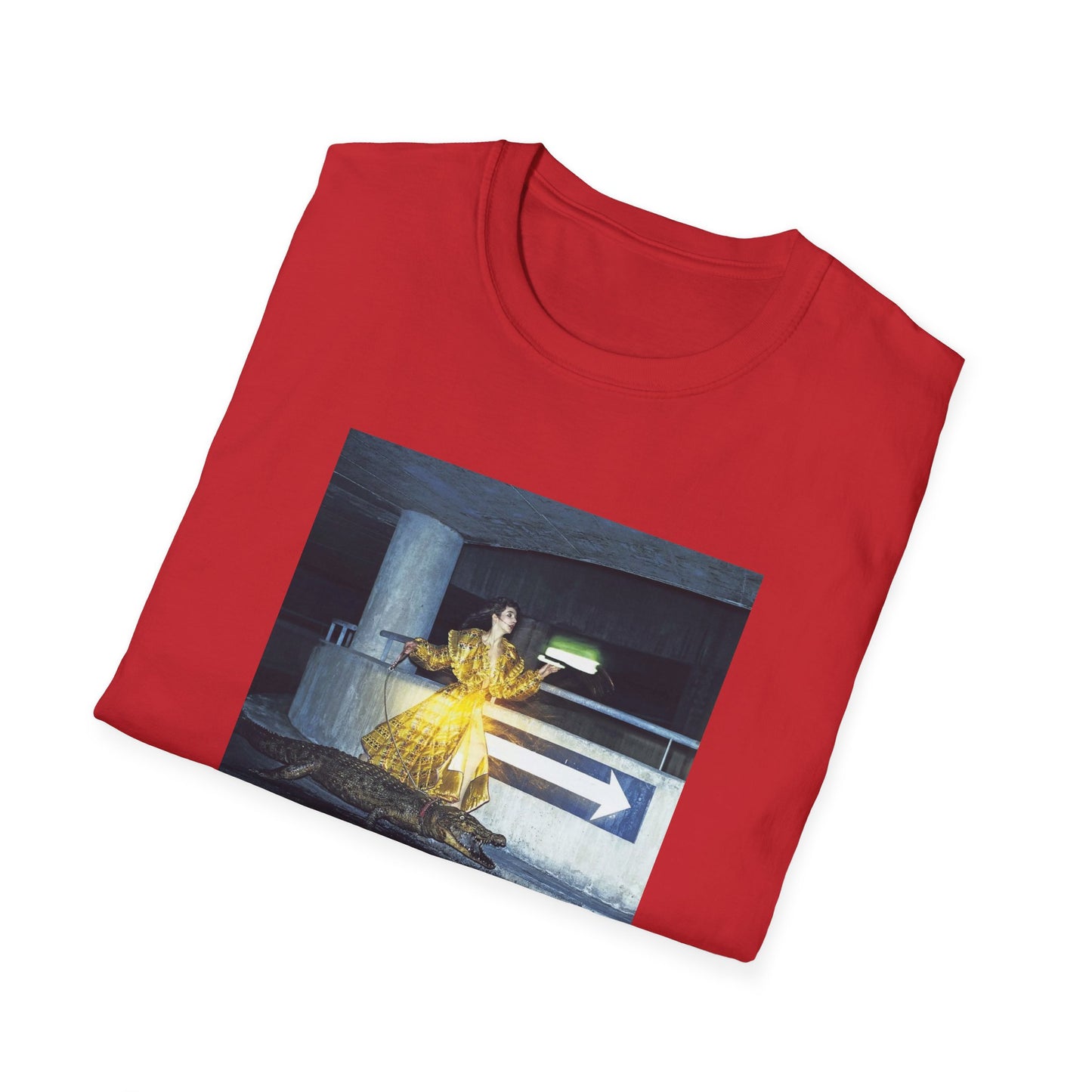 kate bush walking a crocodile in fong leng through the barbican car park tshirt