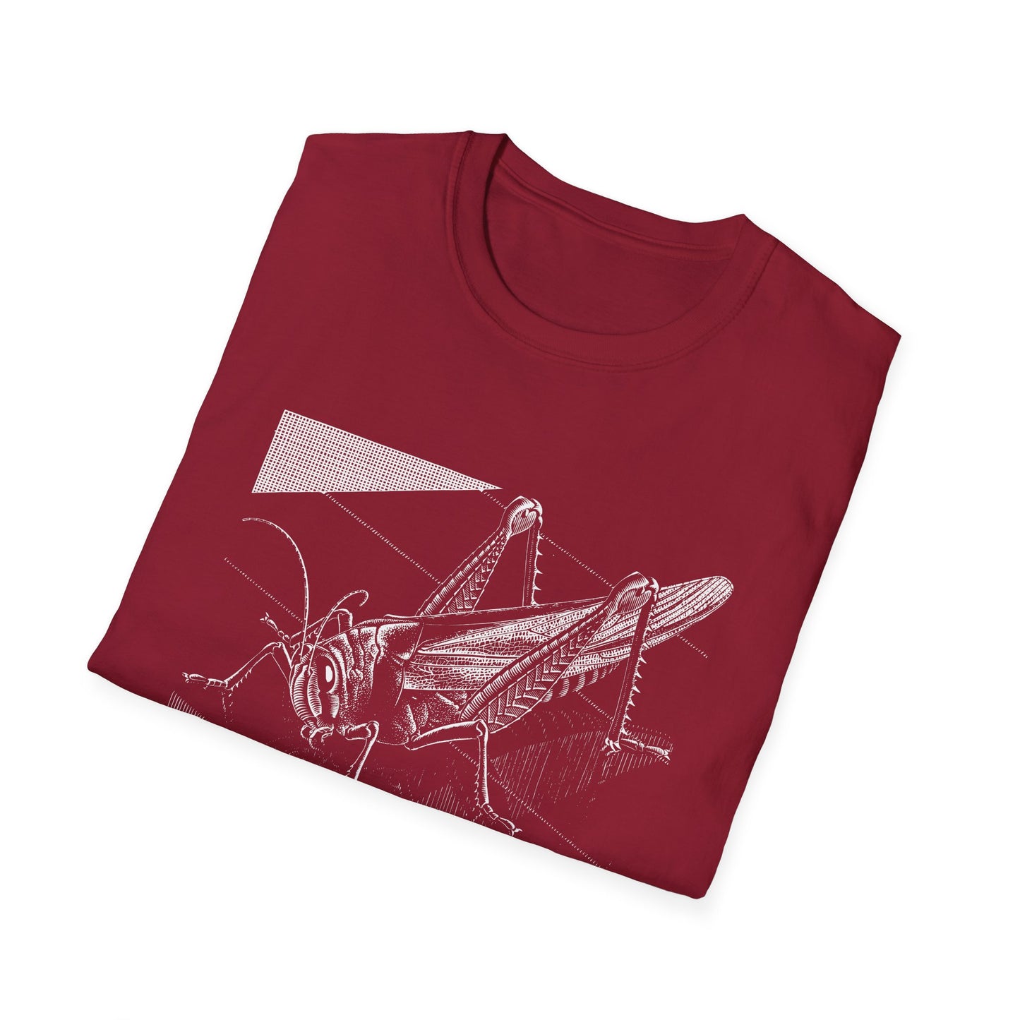 1935 m.c escher grasshopper wood engraving dark tshirt