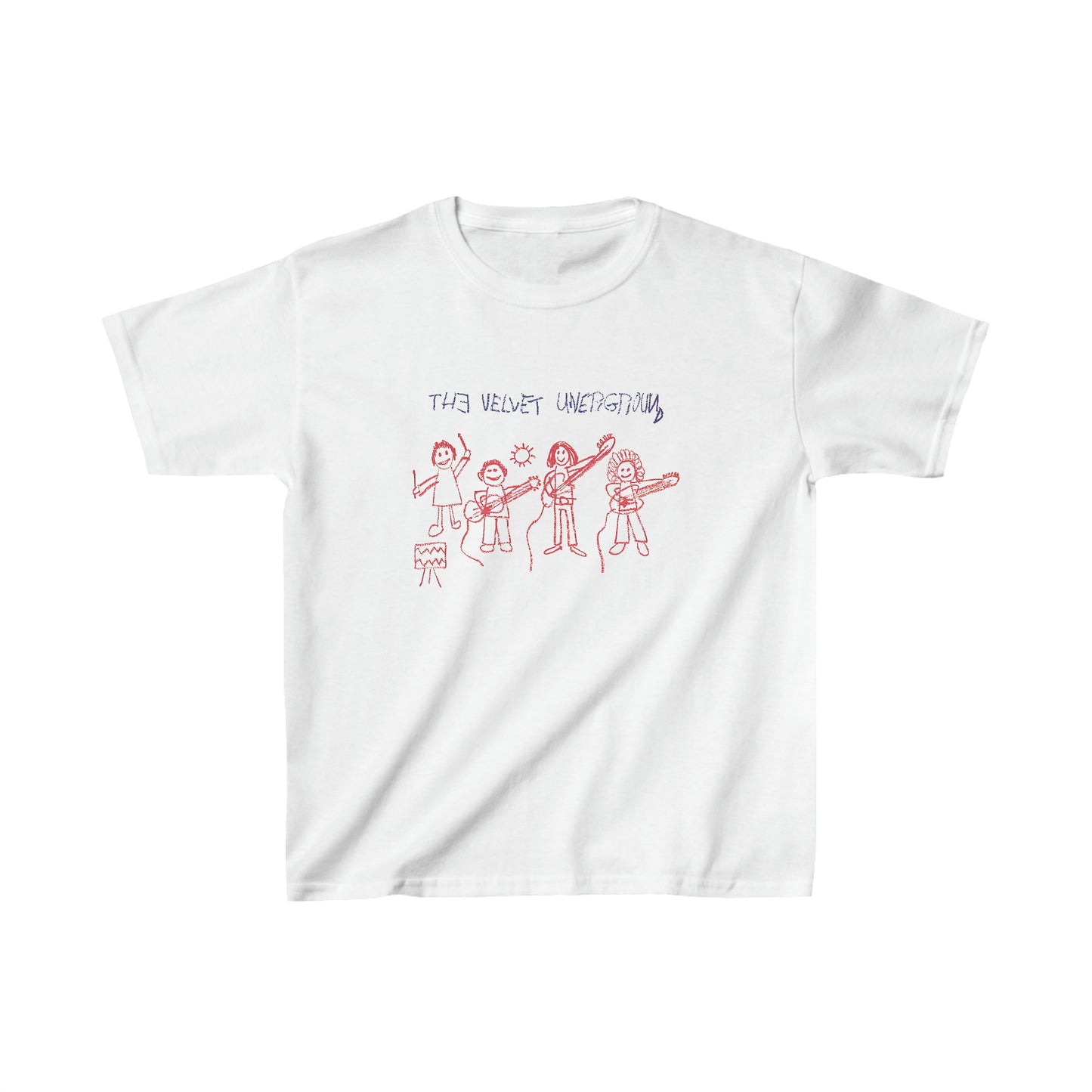 the velvet underground kids YOUTH SIZE tee