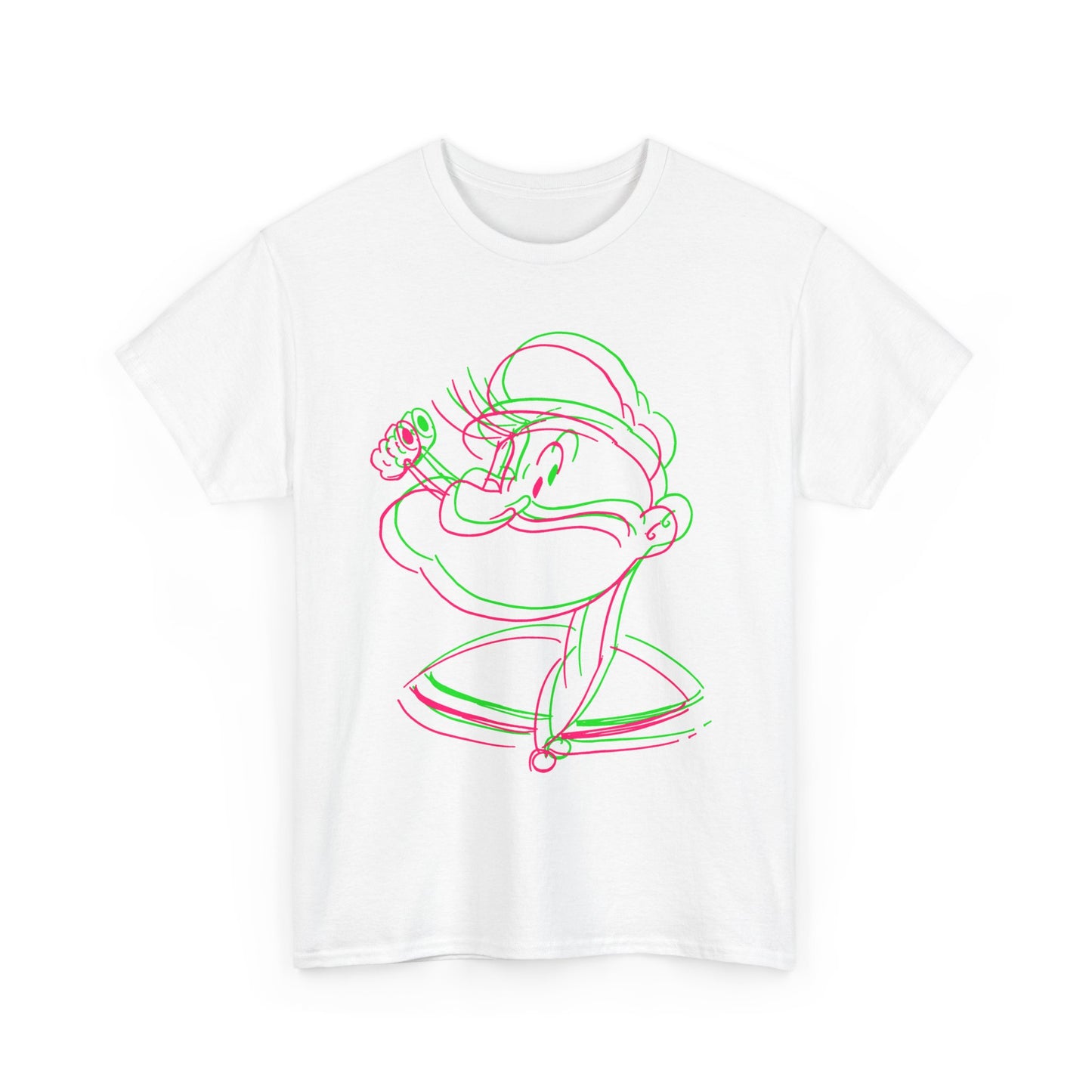 1930s vintage popeye illustration reproduction tshirt