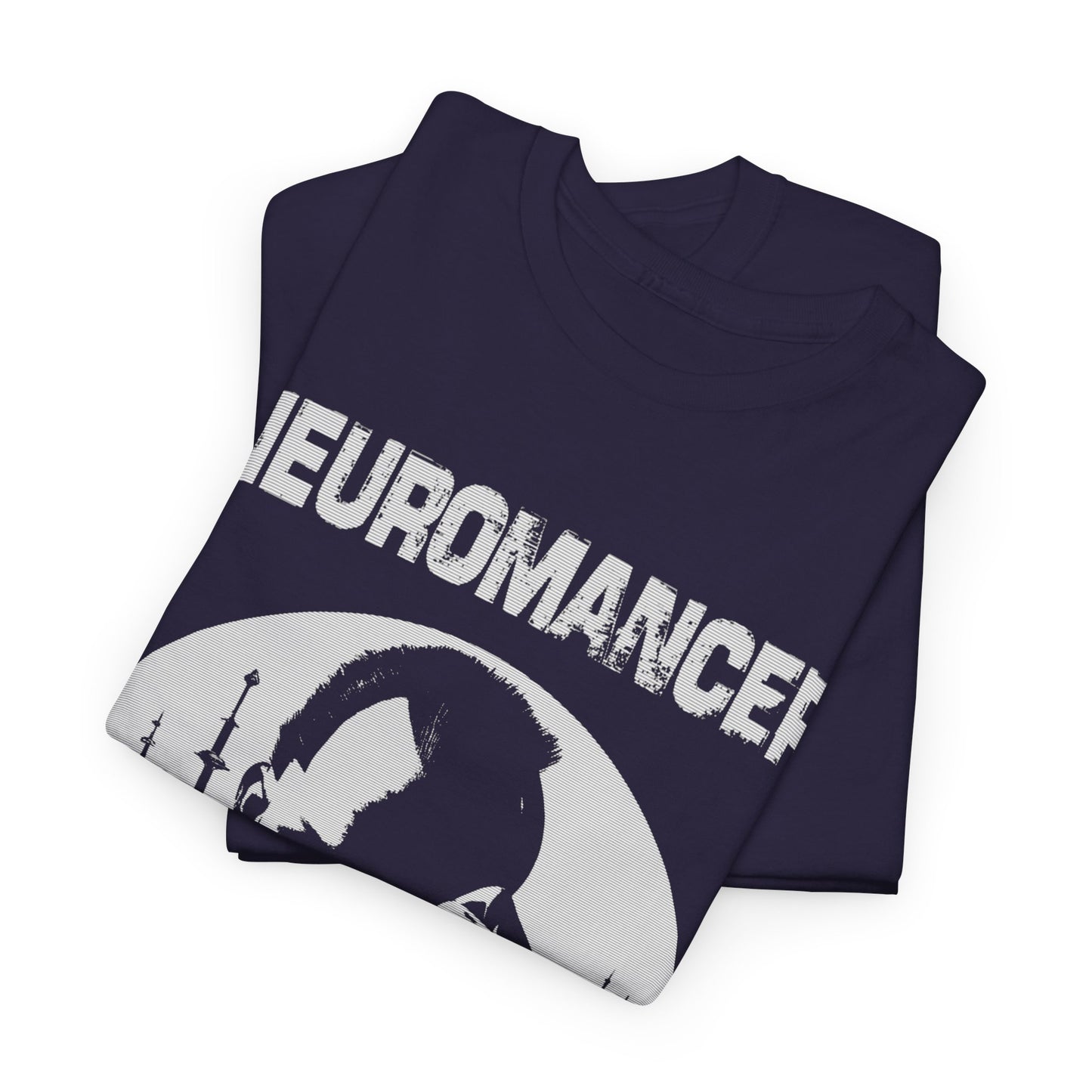 1984 neuromancer william gibson book cover update tshirt