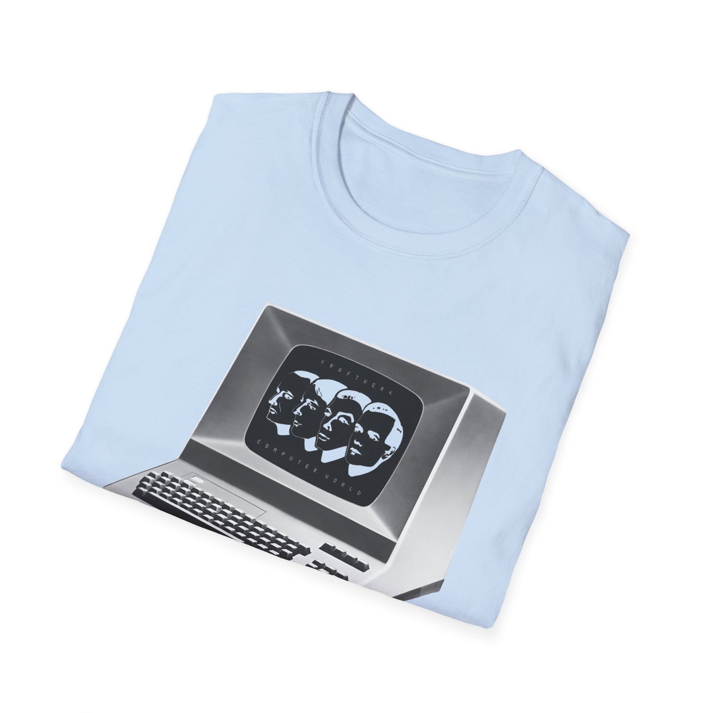 kraftwerk 1981 computer world album custom colour tshirt