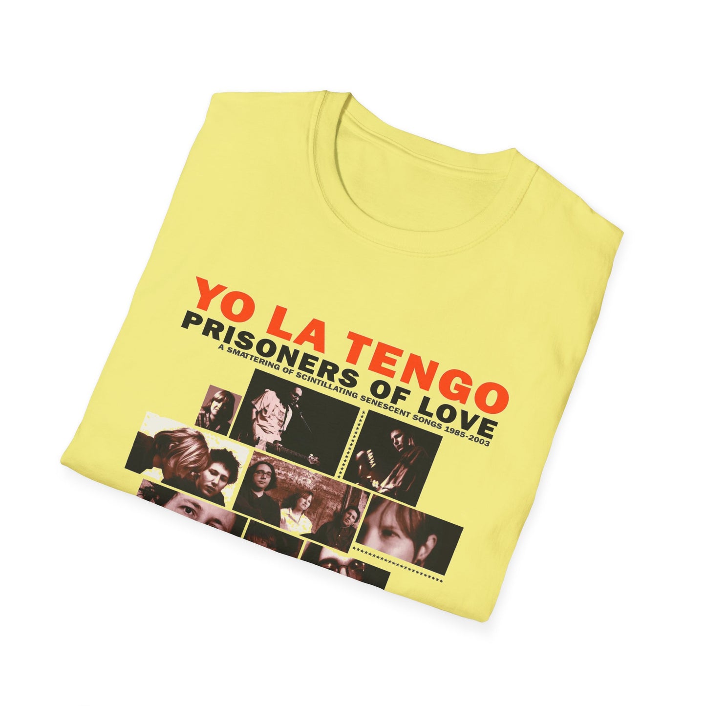 yo la tengo prisoners of love album tshirt