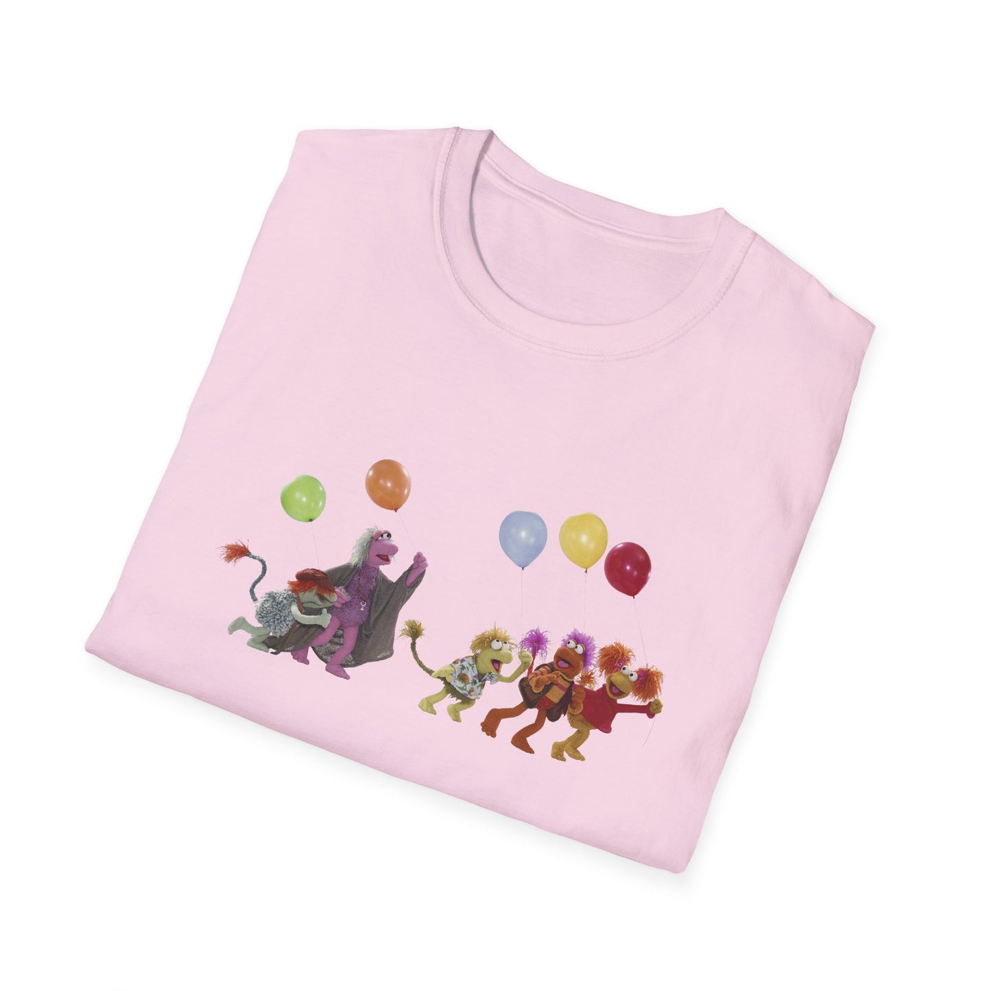 fraggle rock 1983 tv show light tshirt