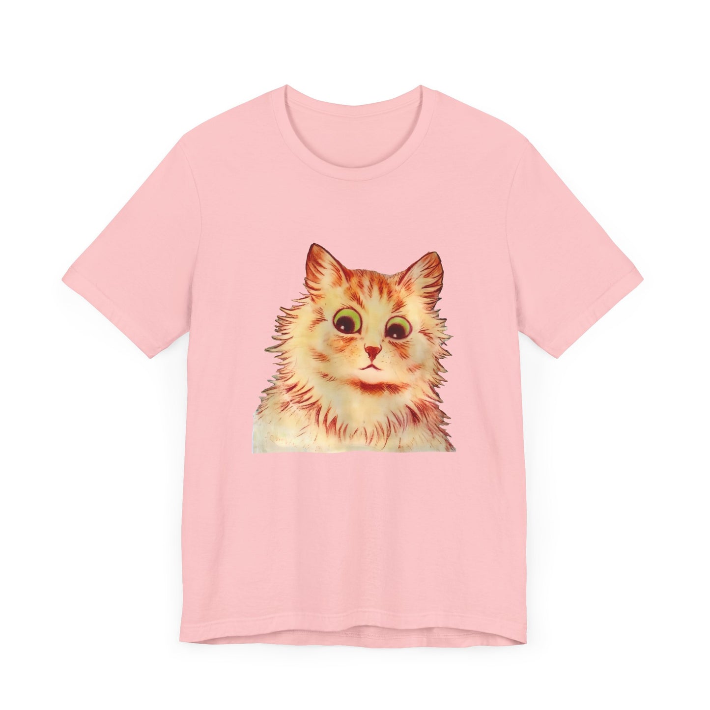 louis wain anthropomorphised cat painting another orange cat