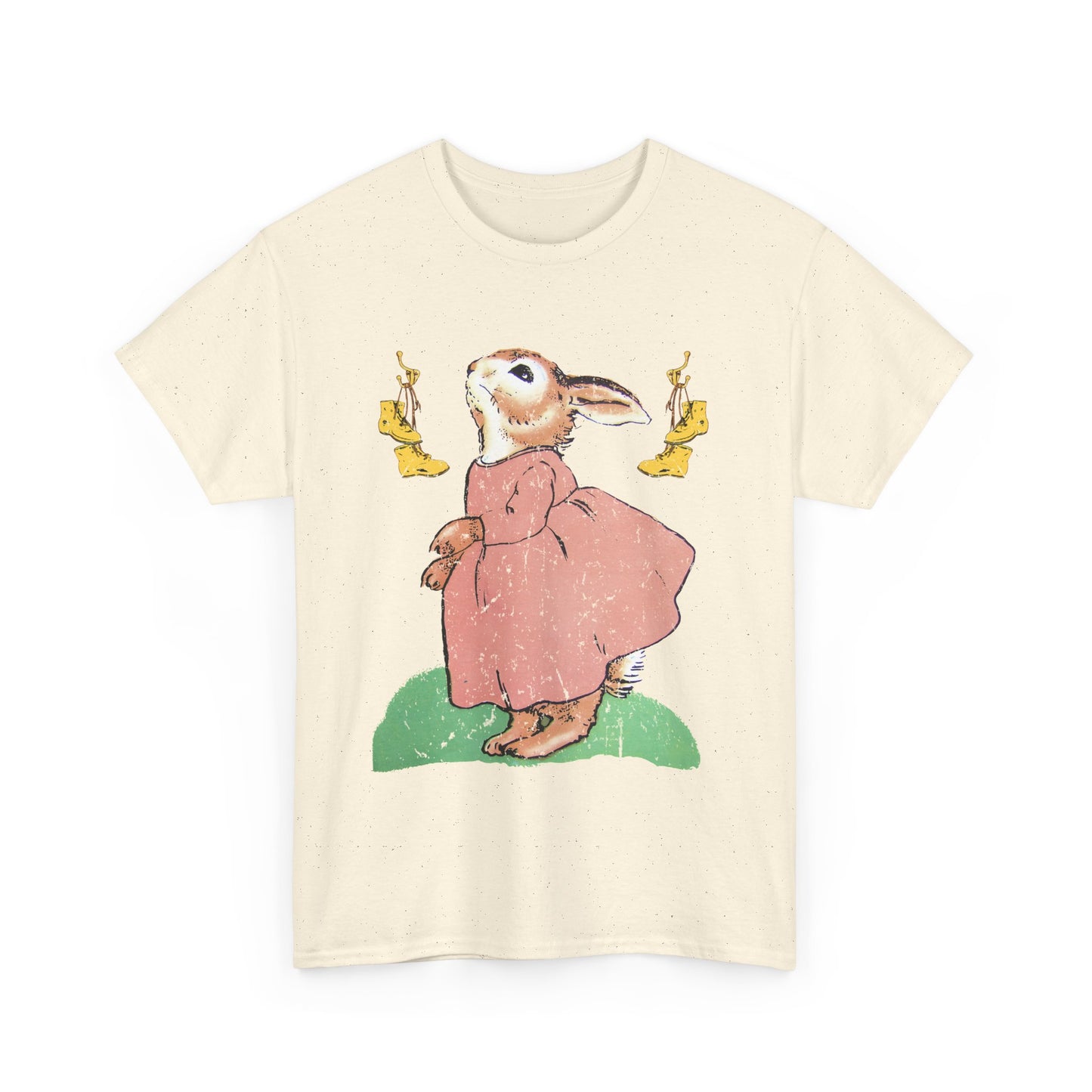 1939 the country bunny and the little gold shoes distressed fan art graphic reproduction tshirt